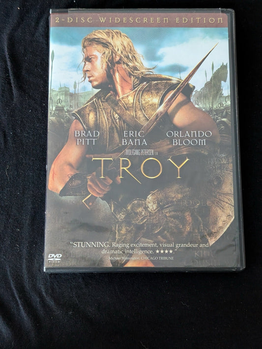 Troy DVD (2004) 2-Disc Widescreen Edition - Brad Pitt, Eric Bana, Orlando Bloom