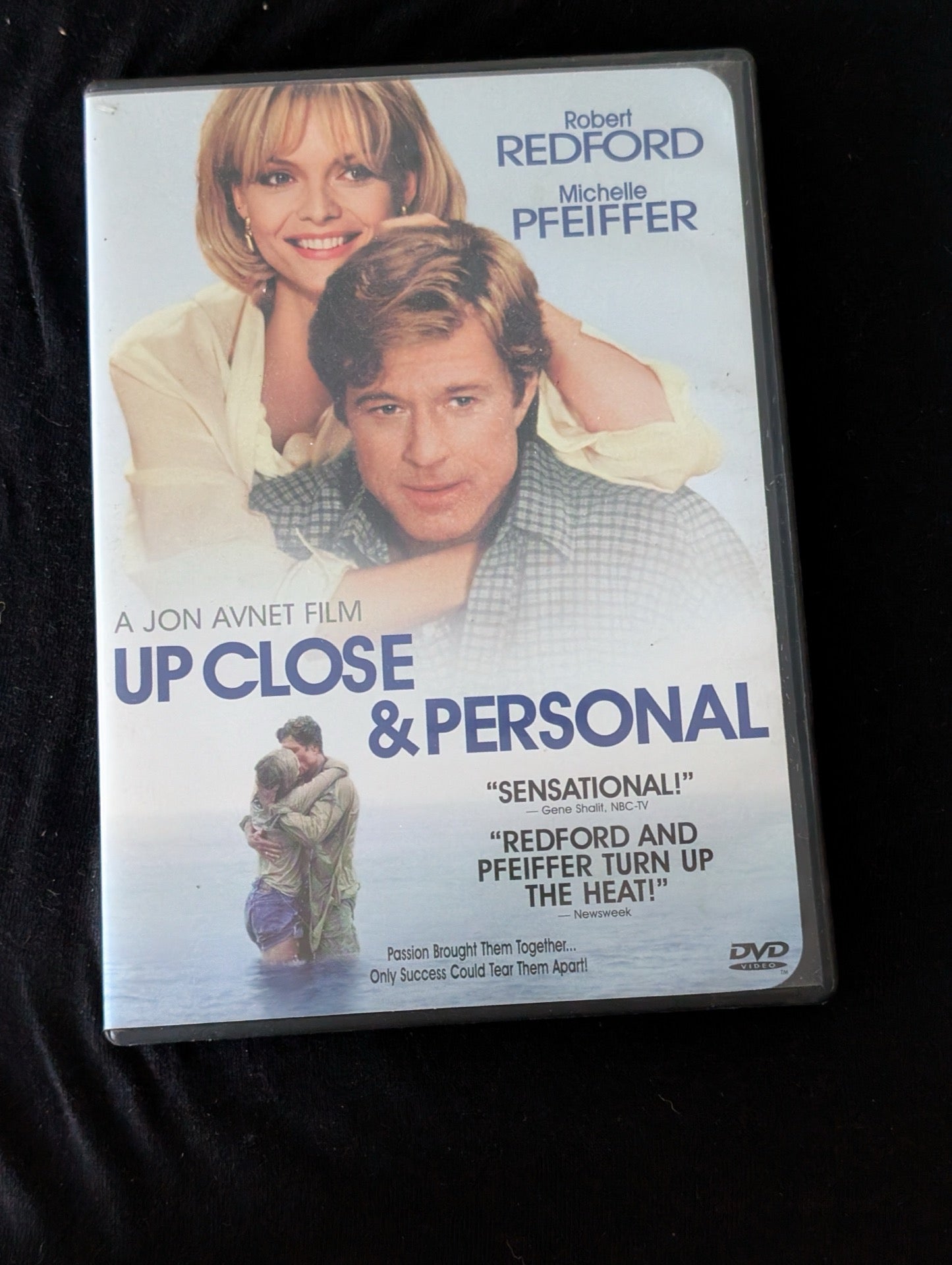 Up Close & Personal DVD (1996) Robert Redford, Michelle Pfeiffer Romance