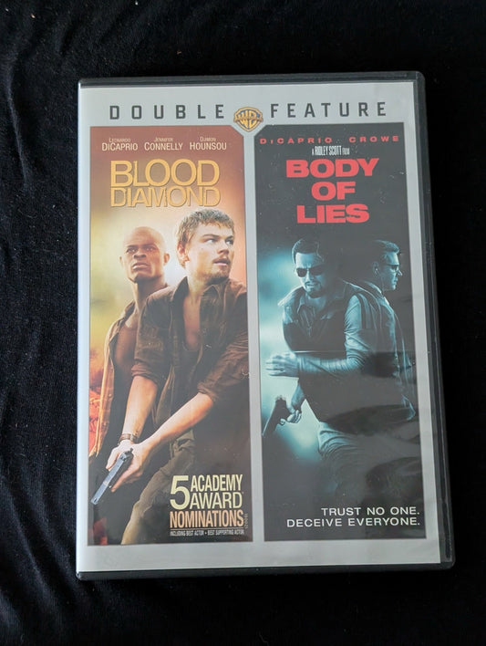 Blood Diamond / Body of Lies DVD Double Feature - Leonardo DiCaprio, Russell Crowe