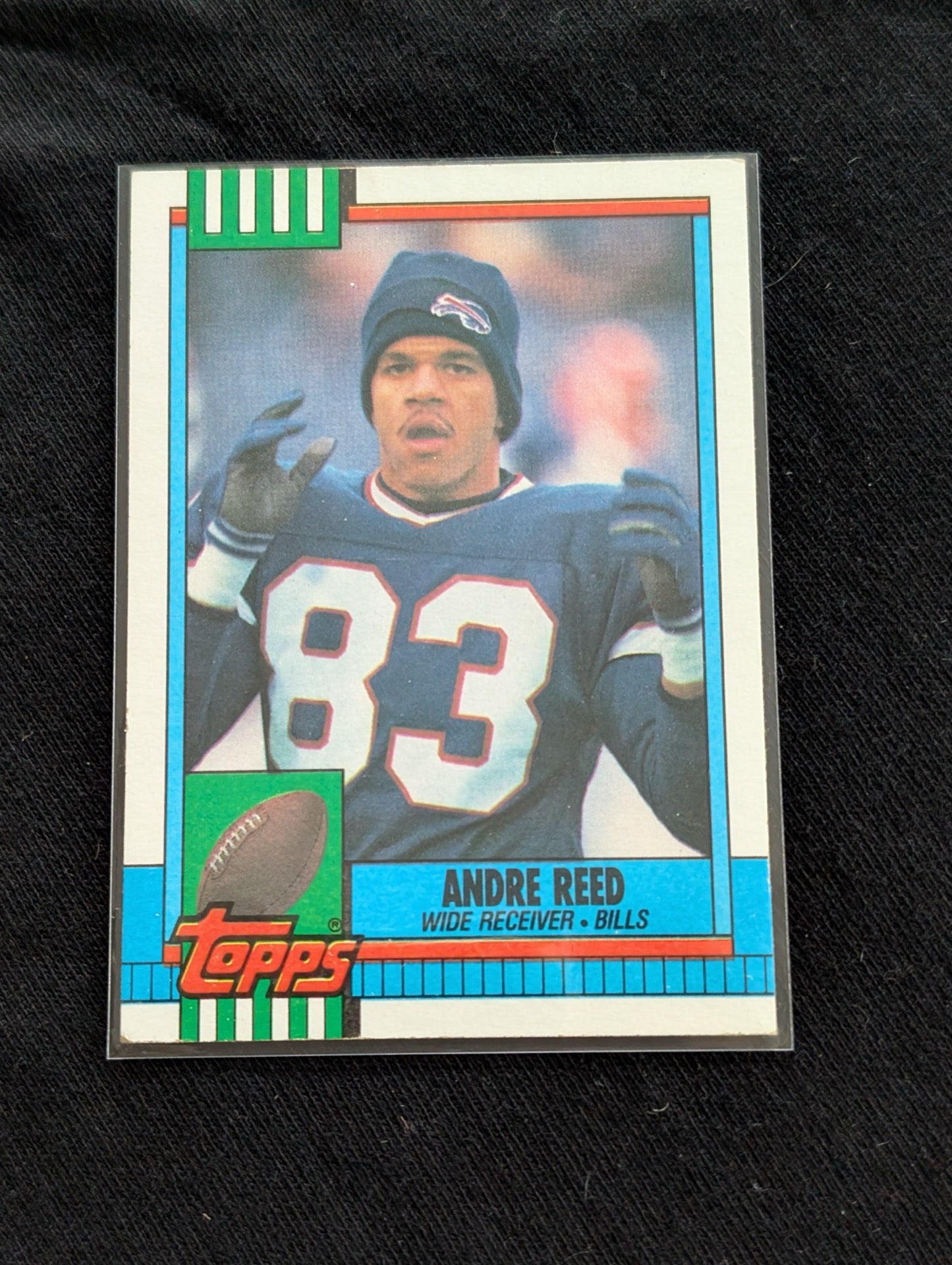 Andre Reed Buffalo Bills HOF Football Card Lot (6) Topps Upper Deck Pro Set