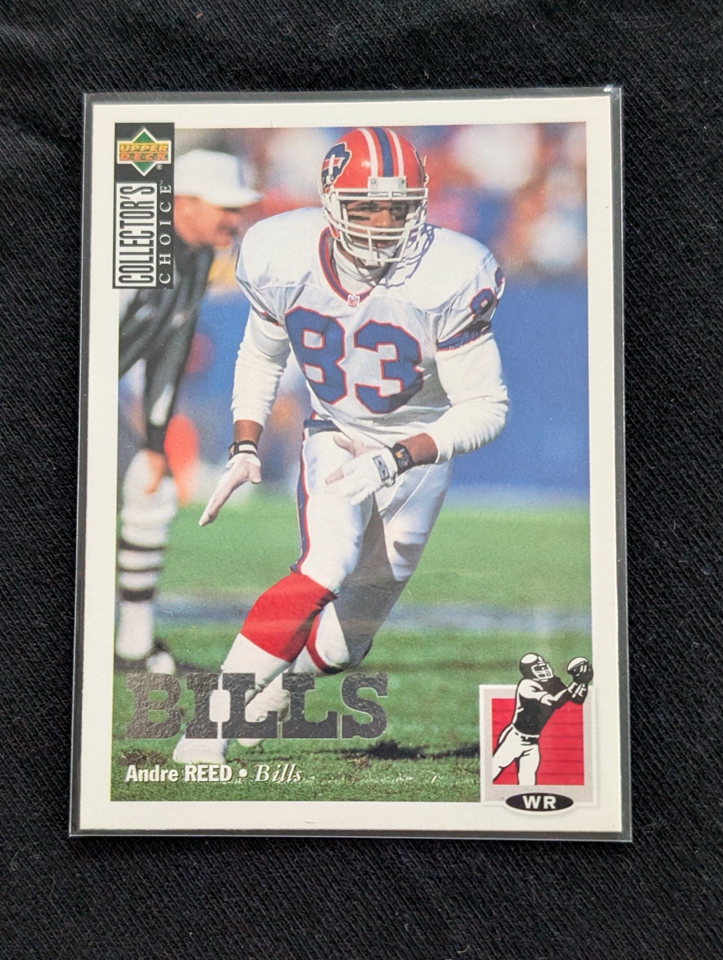 Andre Reed Buffalo Bills HOF Football Card Lot (6) Topps Upper Deck Pro Set