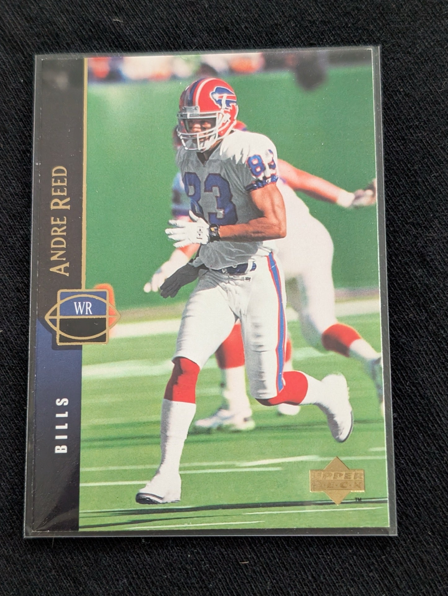 Andre Reed Buffalo Bills HOF Football Card Lot (6) Topps Upper Deck Pro Set
