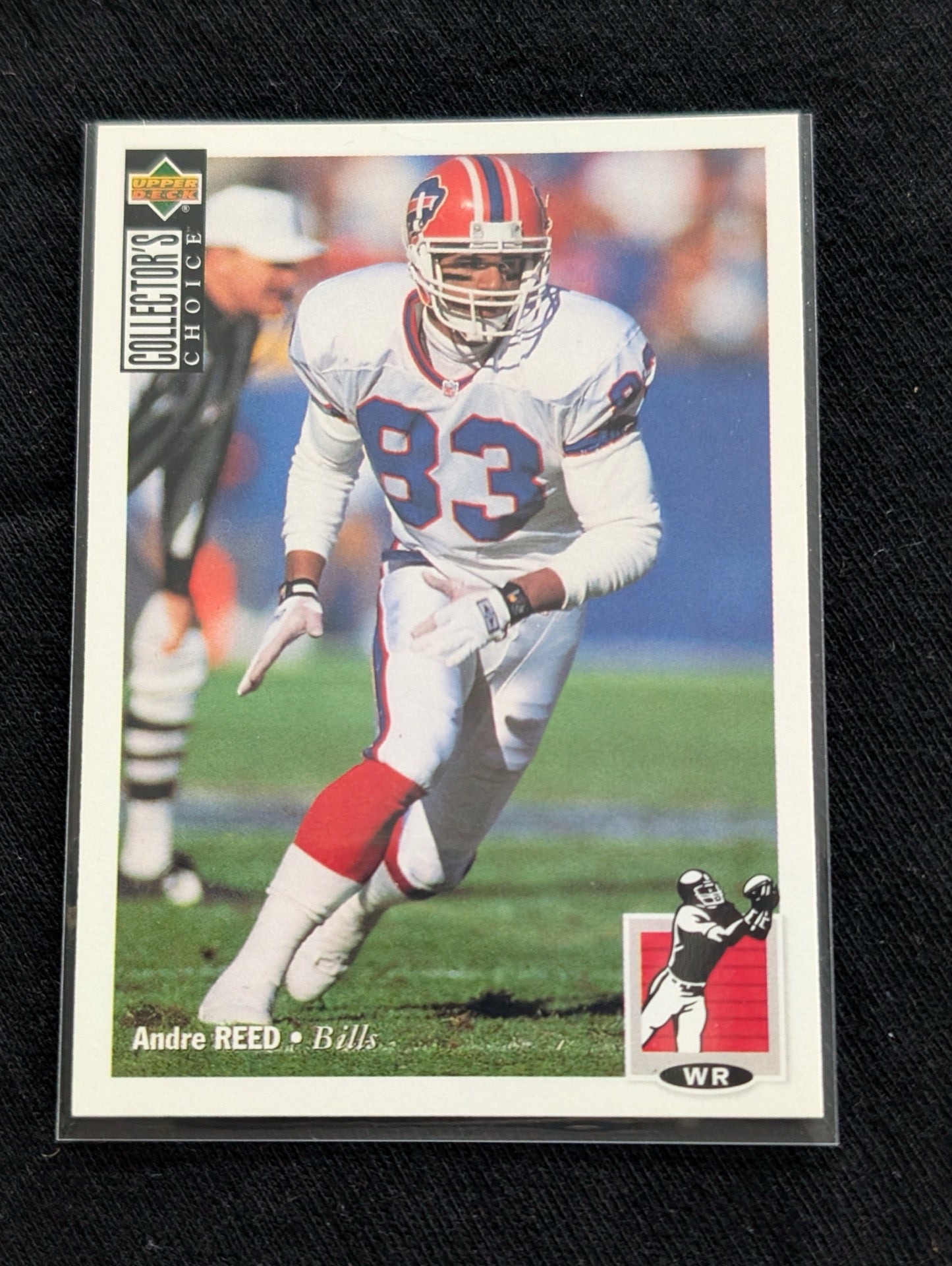 Andre Reed Buffalo Bills HOF Football Card Lot (6) Topps Upper Deck Pro Set