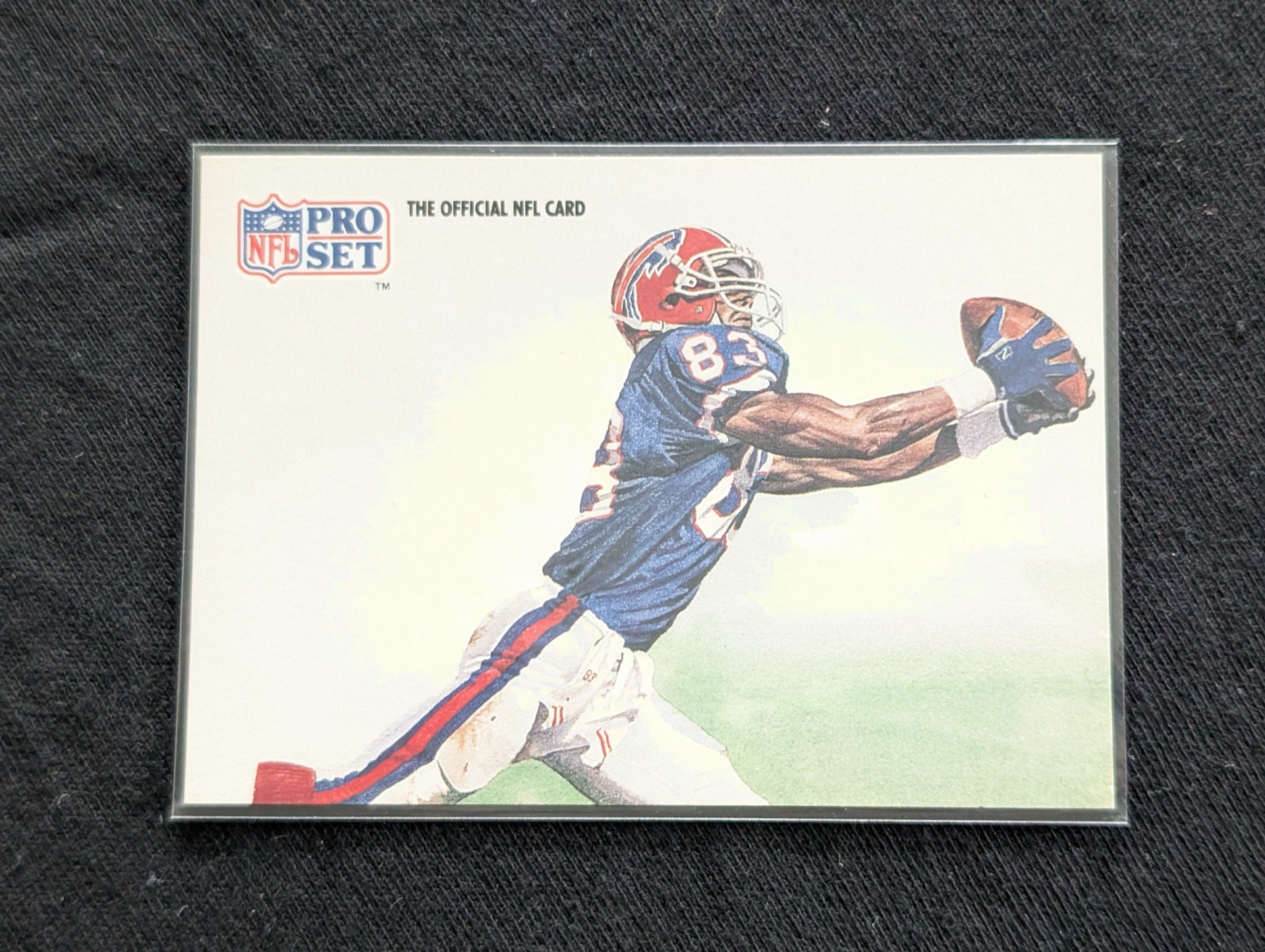 Andre Reed Lot (2) 1993 Collector's Choice & 1991 Pro Set Buffalo Bills HOF