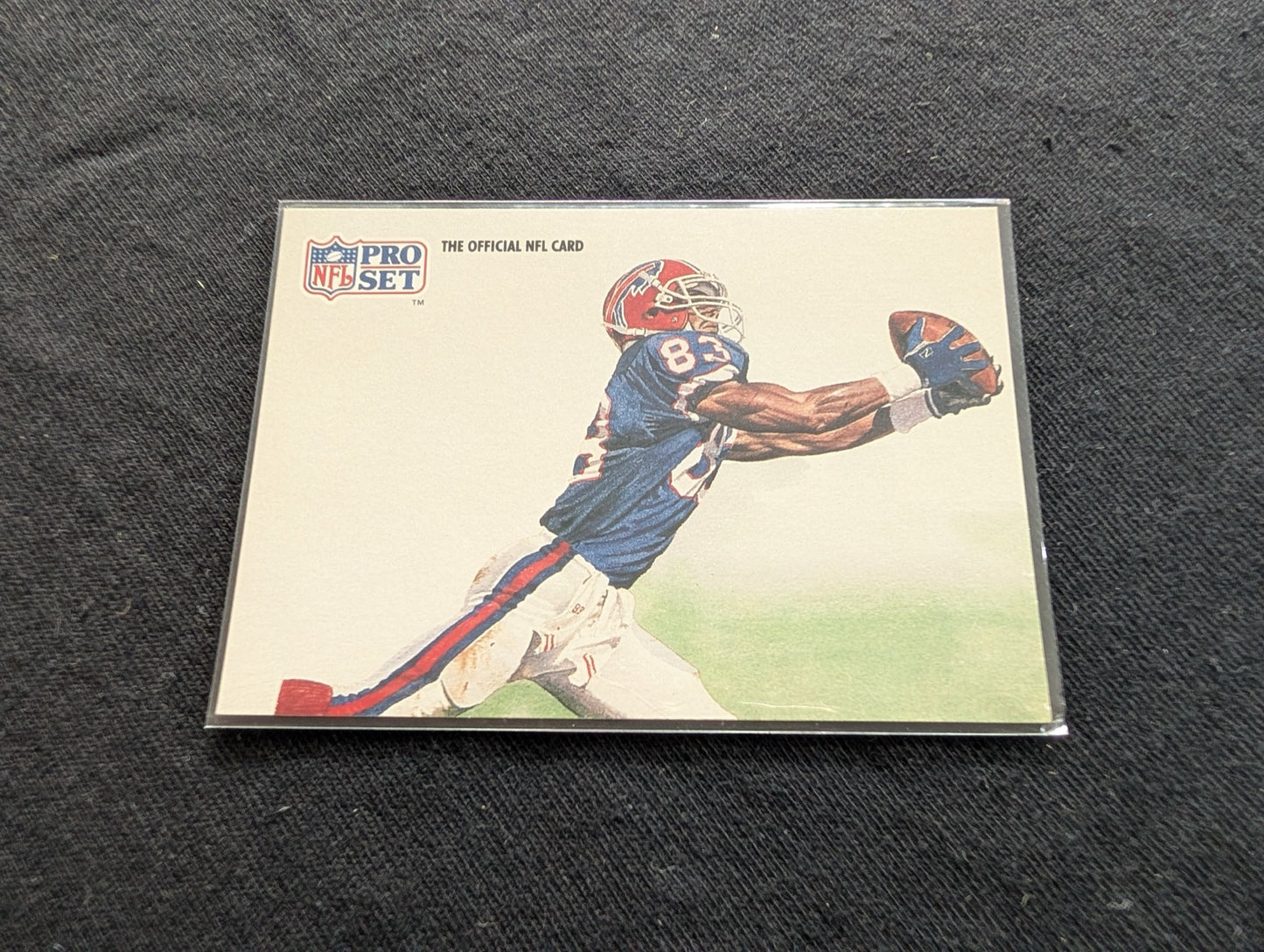 Andre Reed Buffalo Bills HOF Lot (2) 1991 Pro Set & 1993 Collector's Choice