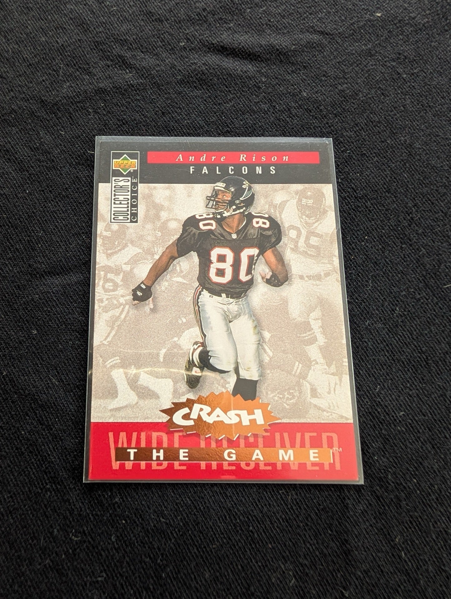Andre Rison "Bad Moon" Falcons Lot (7) 90s Cards UD Pro Set Topps Rookie