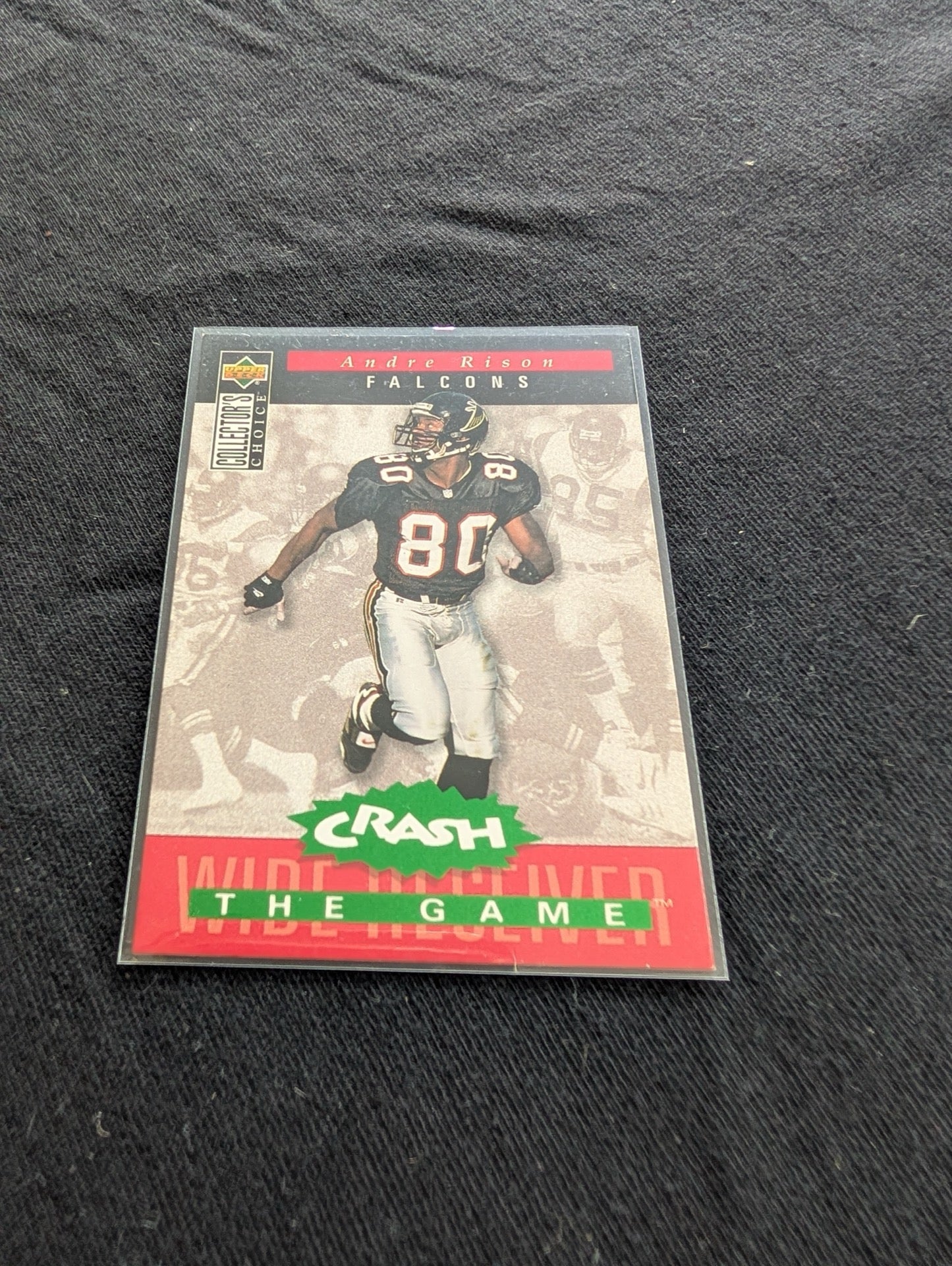 Andre Rison "Bad Moon" Falcons Lot (7) 90s Cards UD Pro Set Topps Rookie
