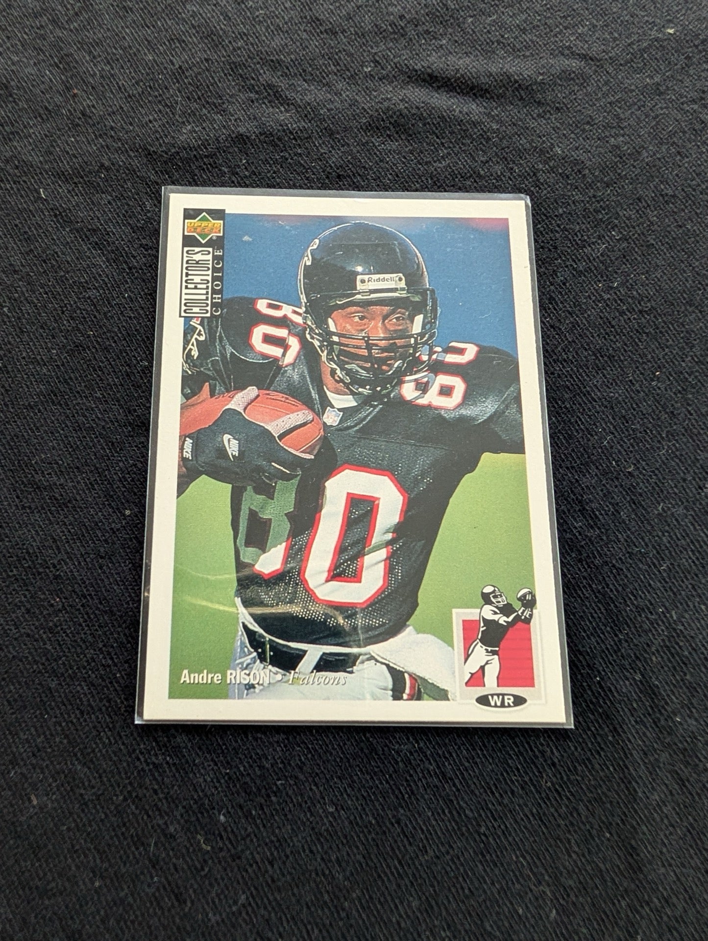 Andre Rison "Bad Moon" Falcons Lot (3) 90s Cards UD Pro Set Topps 1000 Yd
