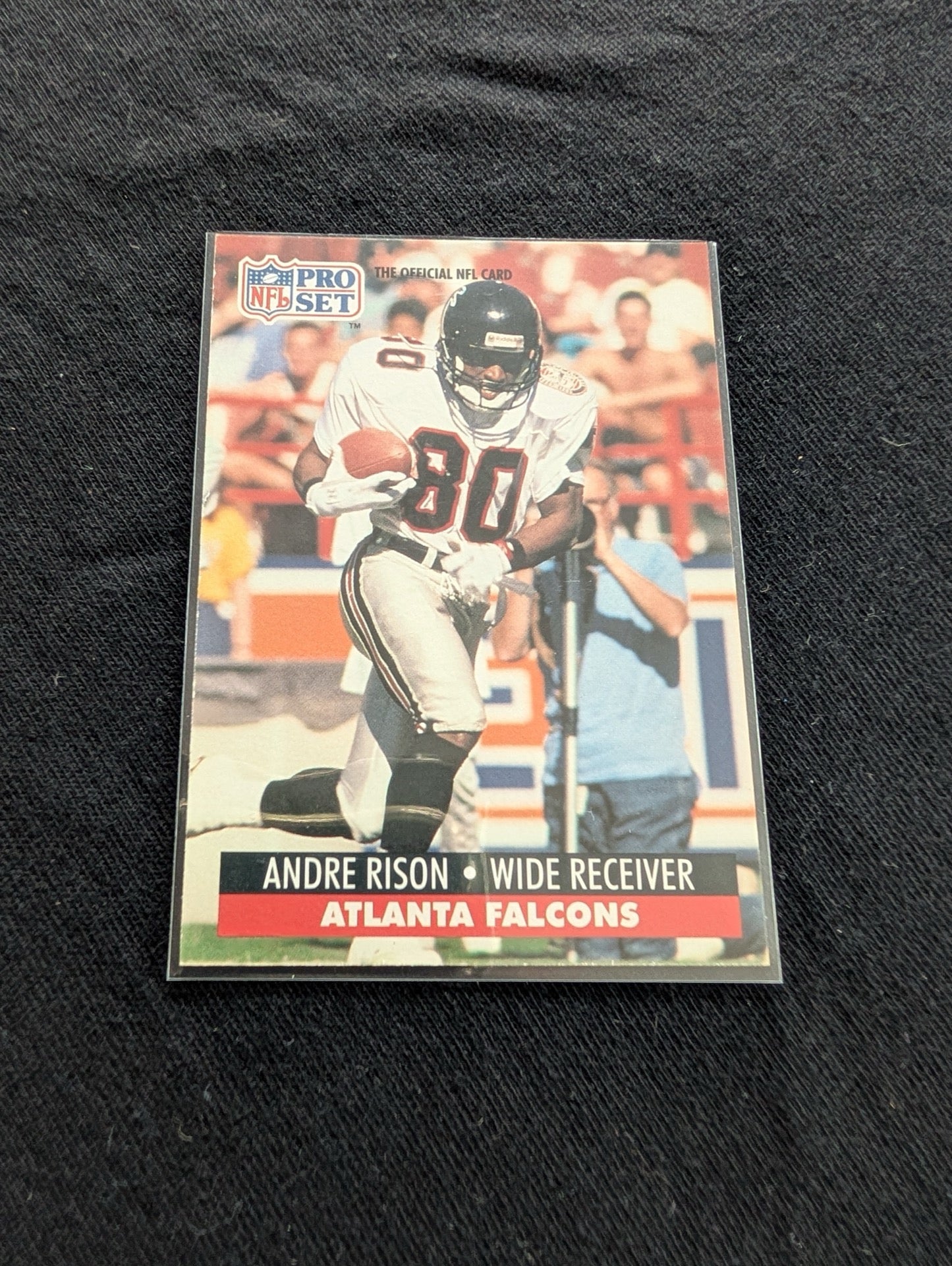 Andre Rison "Bad Moon" Falcons Lot (3) 90s Cards UD Pro Set Topps 1000 Yd