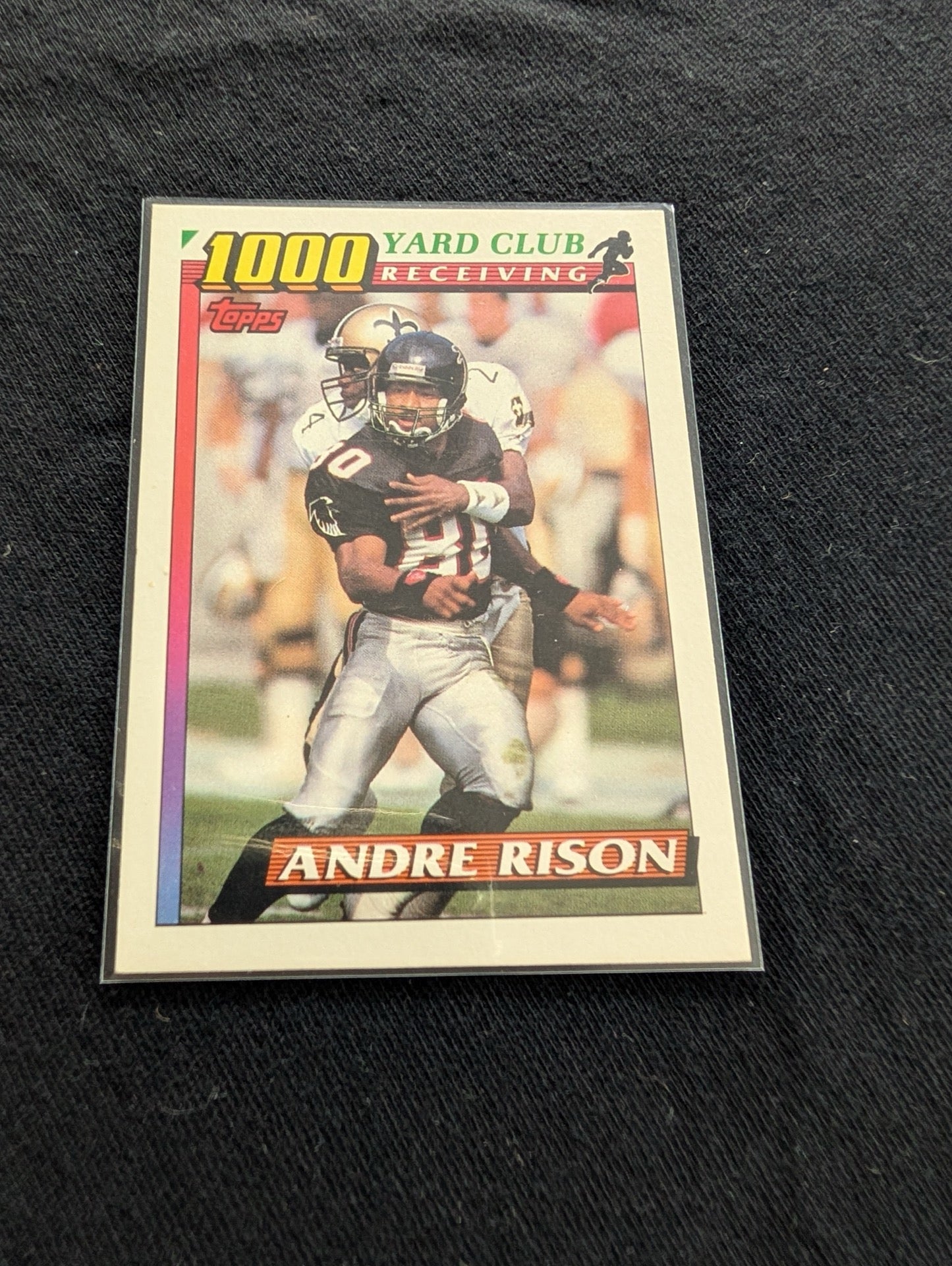 Andre Rison "Bad Moon" Falcons Lot (3) 90s Cards UD Pro Set Topps 1000 Yd