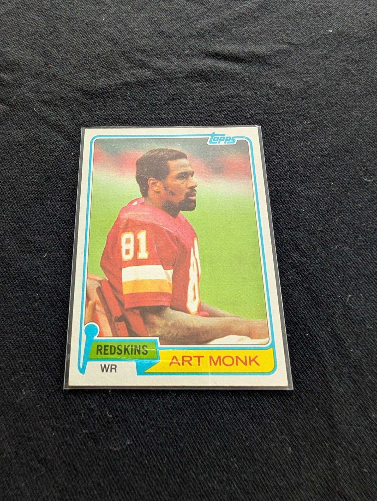 Art Monk 1982 & 1983 Topps Washington Redskins Lot (2) HOF WR Football Cards