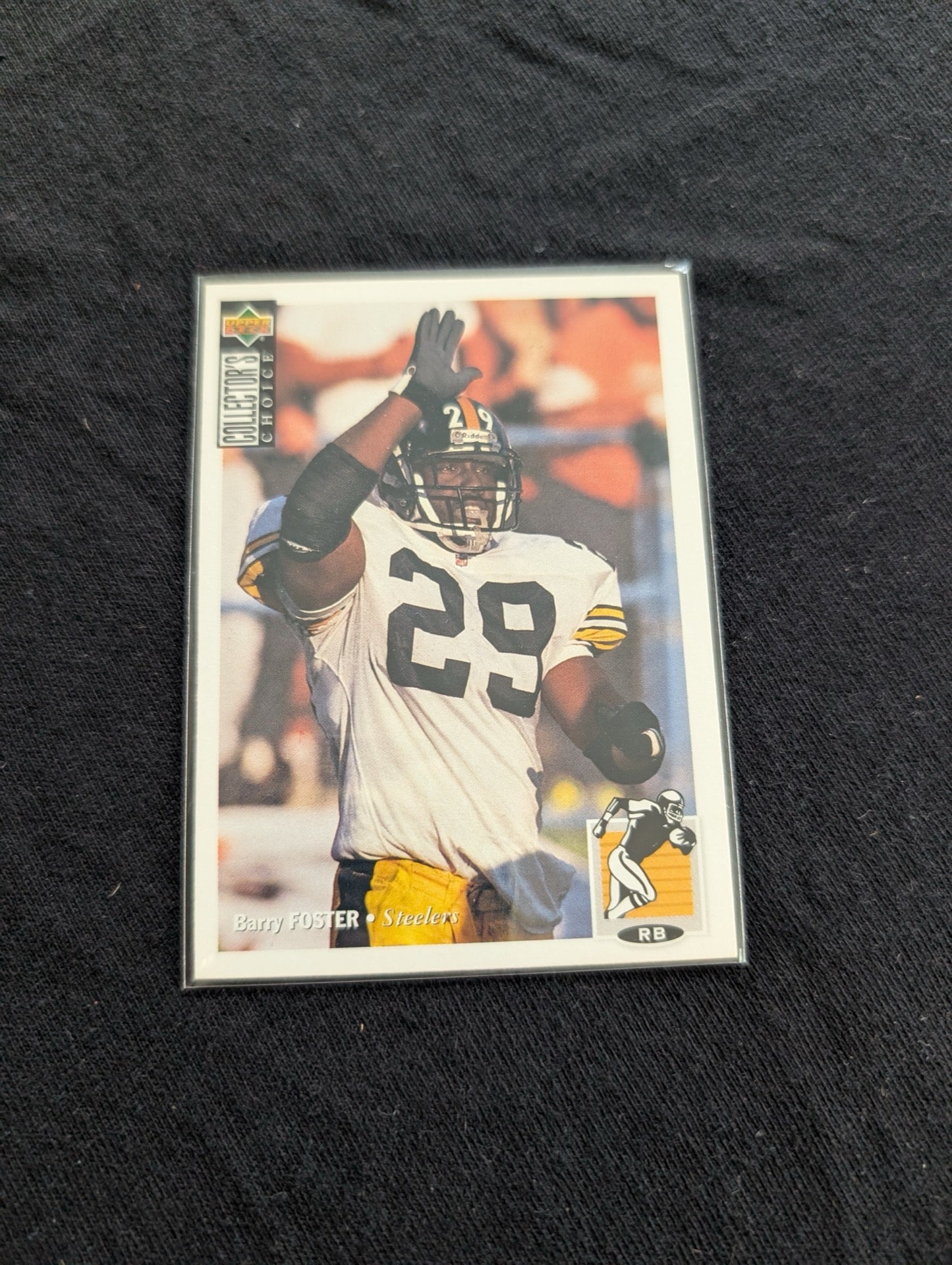 Barry Foster Pittsburgh Steelers Lot (3) 1992 Topps & 1993 Upper Deck (2)