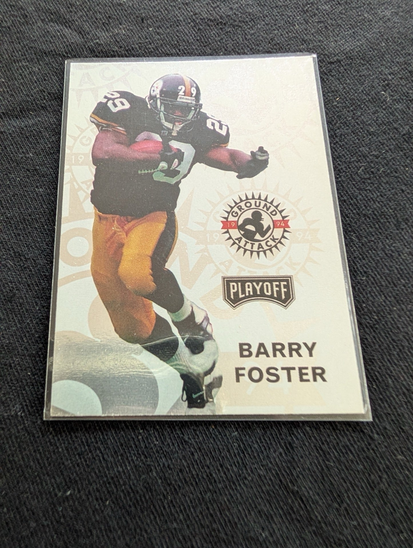 Barry Foster Pittsburgh Steelers Lot (13) 90s Cards Topps UD Fleer Pro Set