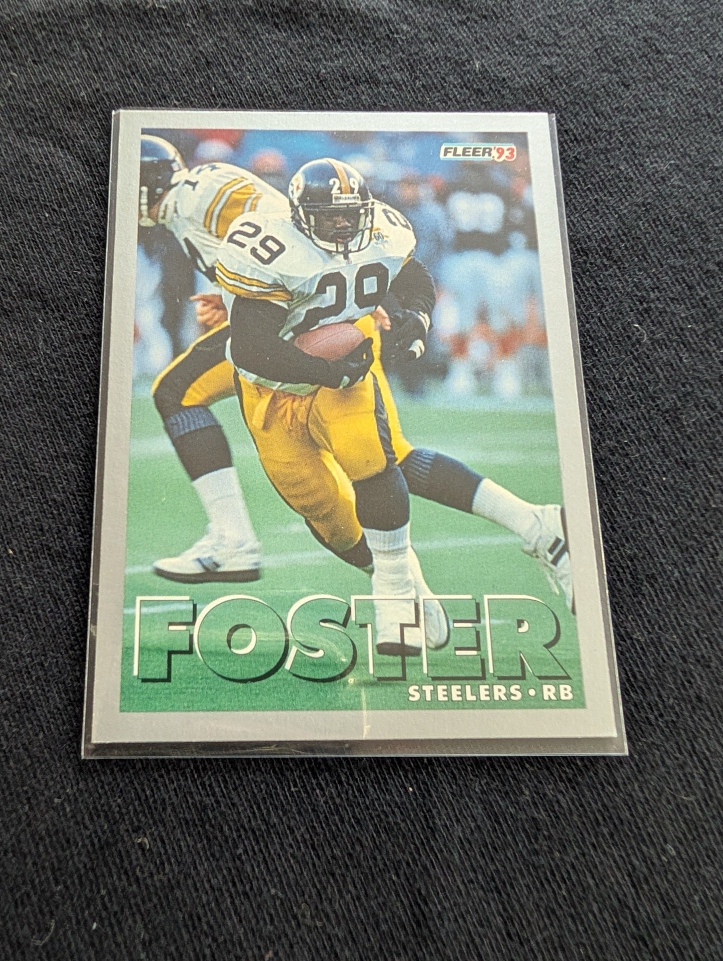 Barry Foster Pittsburgh Steelers Lot (13) 90s Cards Topps UD Fleer Pro Set