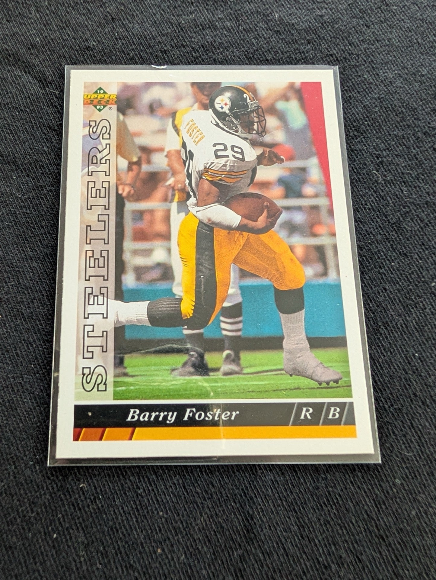 Barry Foster Pittsburgh Steelers Lot (13) 90s Cards Topps UD Fleer Pro Set