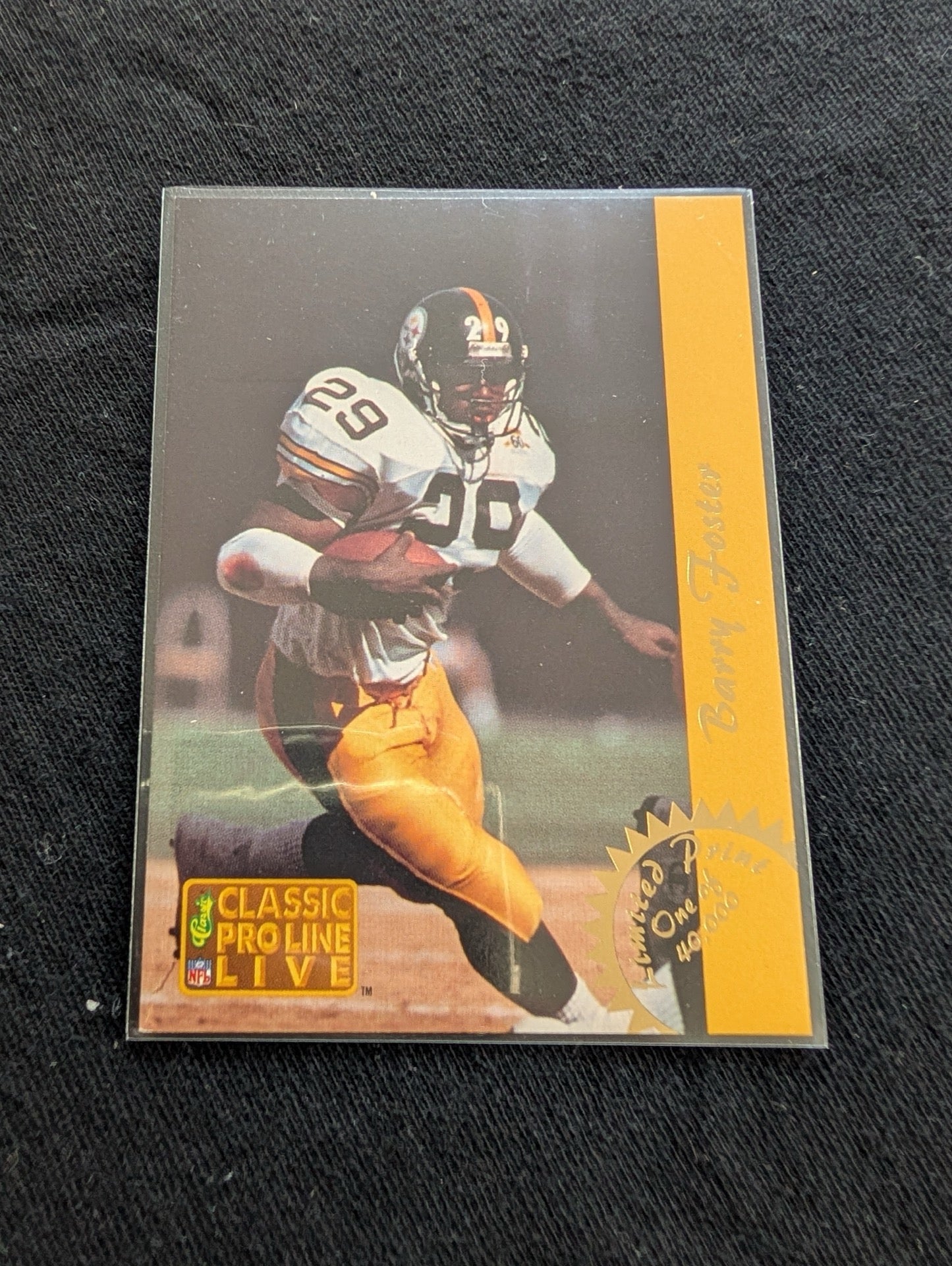 Barry Foster Pittsburgh Steelers Lot (13) 90s Cards Topps UD Fleer Pro Set