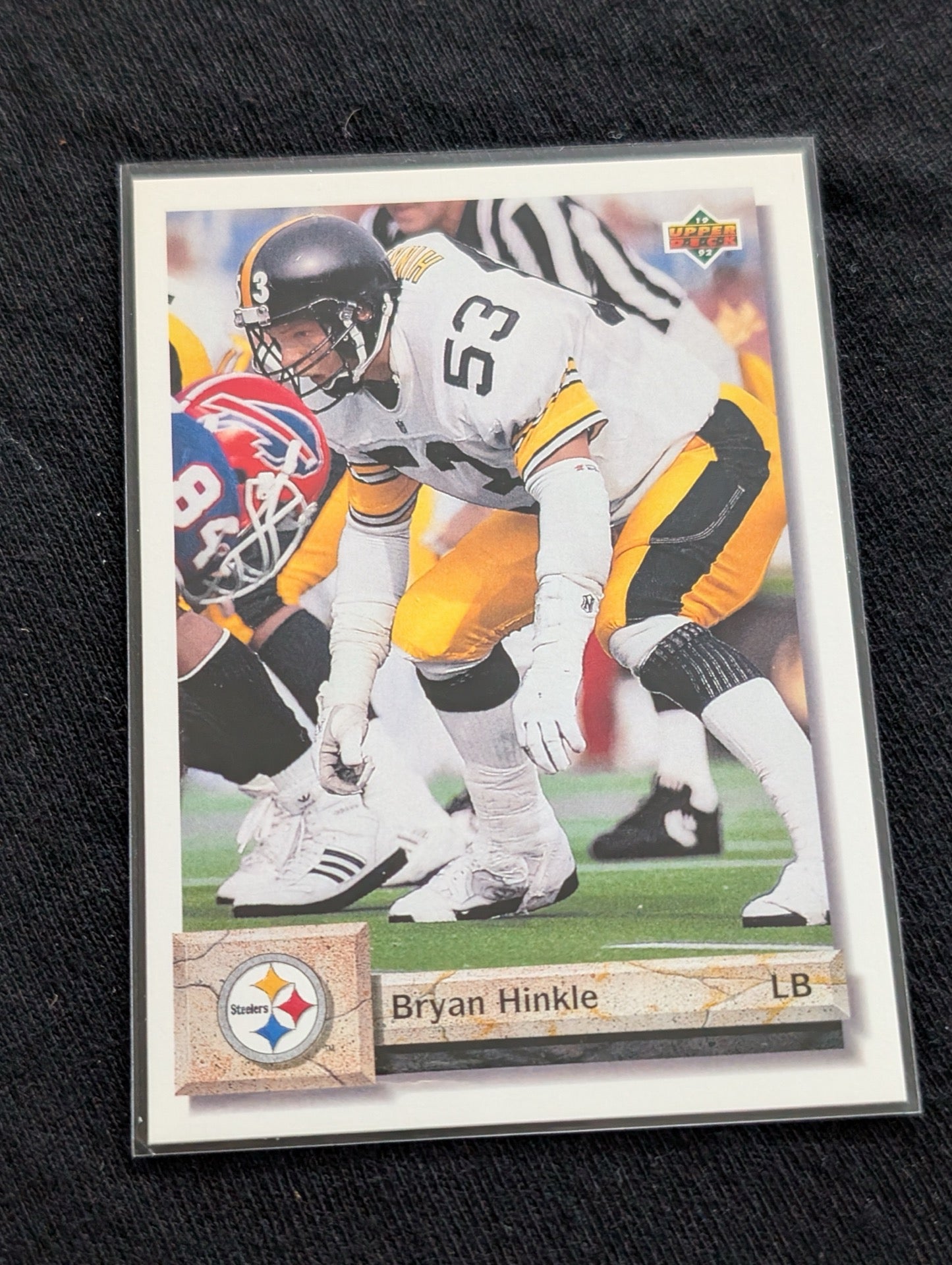 Bryan Hinkle Pittsburgh Steelers Lot (4) 1991 Topps Score Pro Set Upper Deck