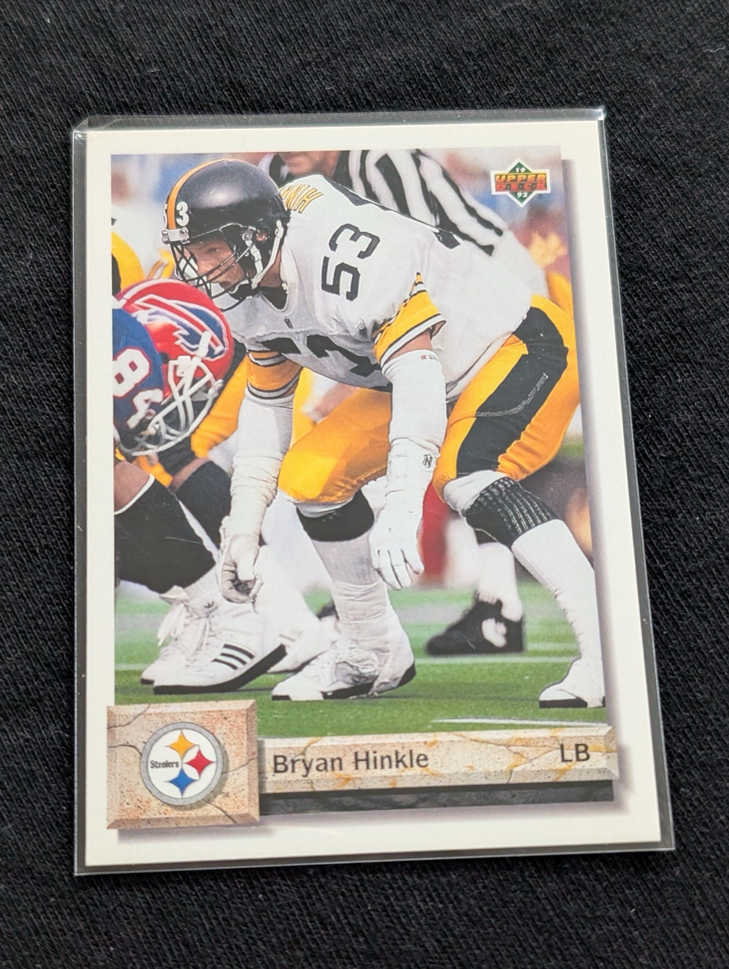 Bryan Hinkle Steelers Lot (4) 1991 Score UD Topps Pro Set 90s Football