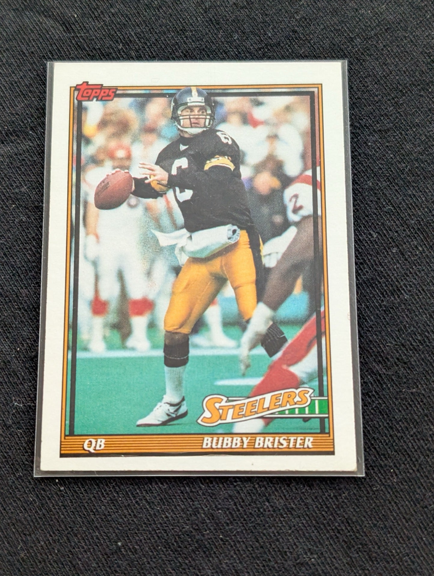 Bubby Brister Pittsburgh Steelers Lot (7) 90s Cards Topps Score Pro Set UD