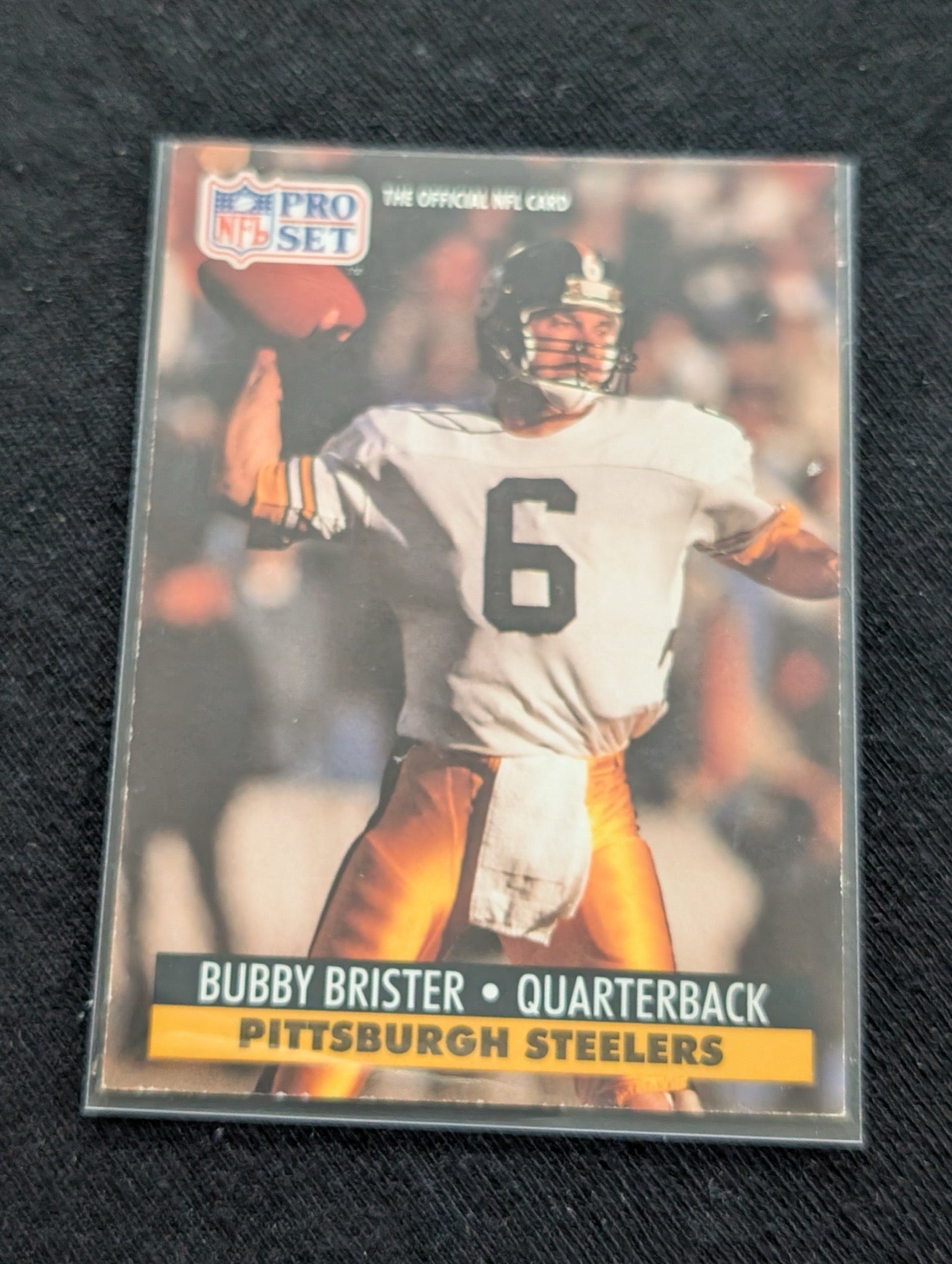 Bubby Brister Pittsburgh Steelers Lot (7) 90s Cards Topps Score Pro Set UD