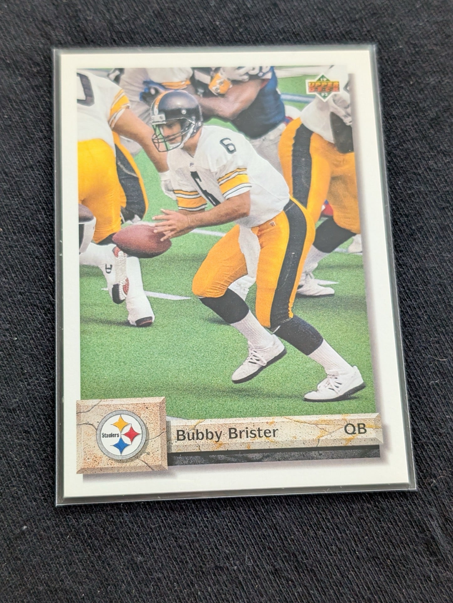 Bubby Brister Pittsburgh Steelers Lot (7) 90s Cards Topps Score Pro Set UD
