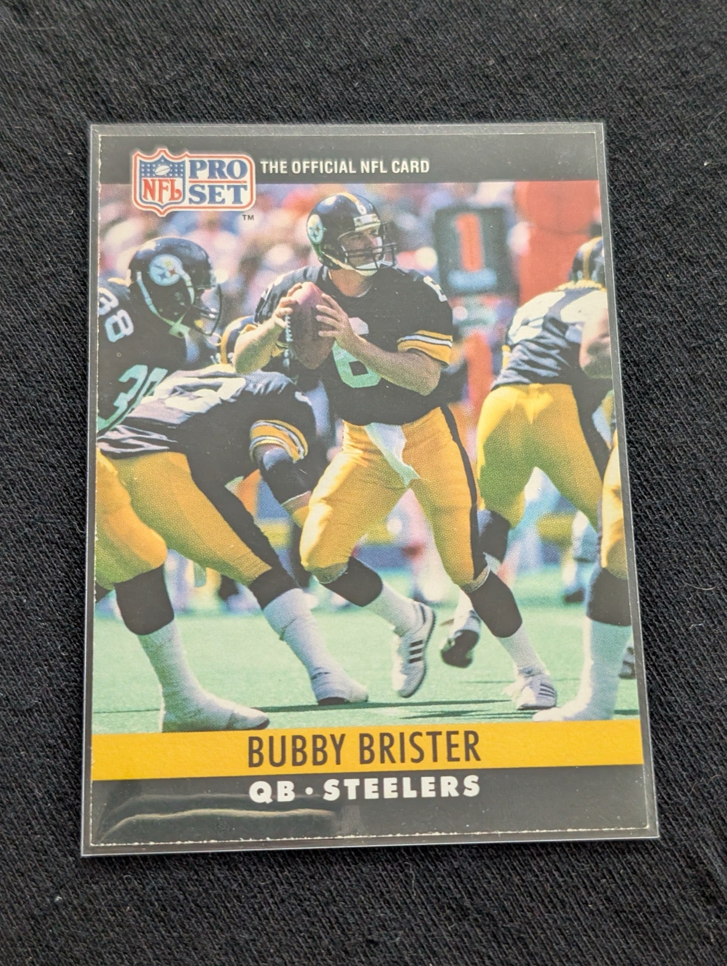Bubby Brister Pittsburgh Steelers Lot (7) 90s Cards Topps Score Pro Set UD