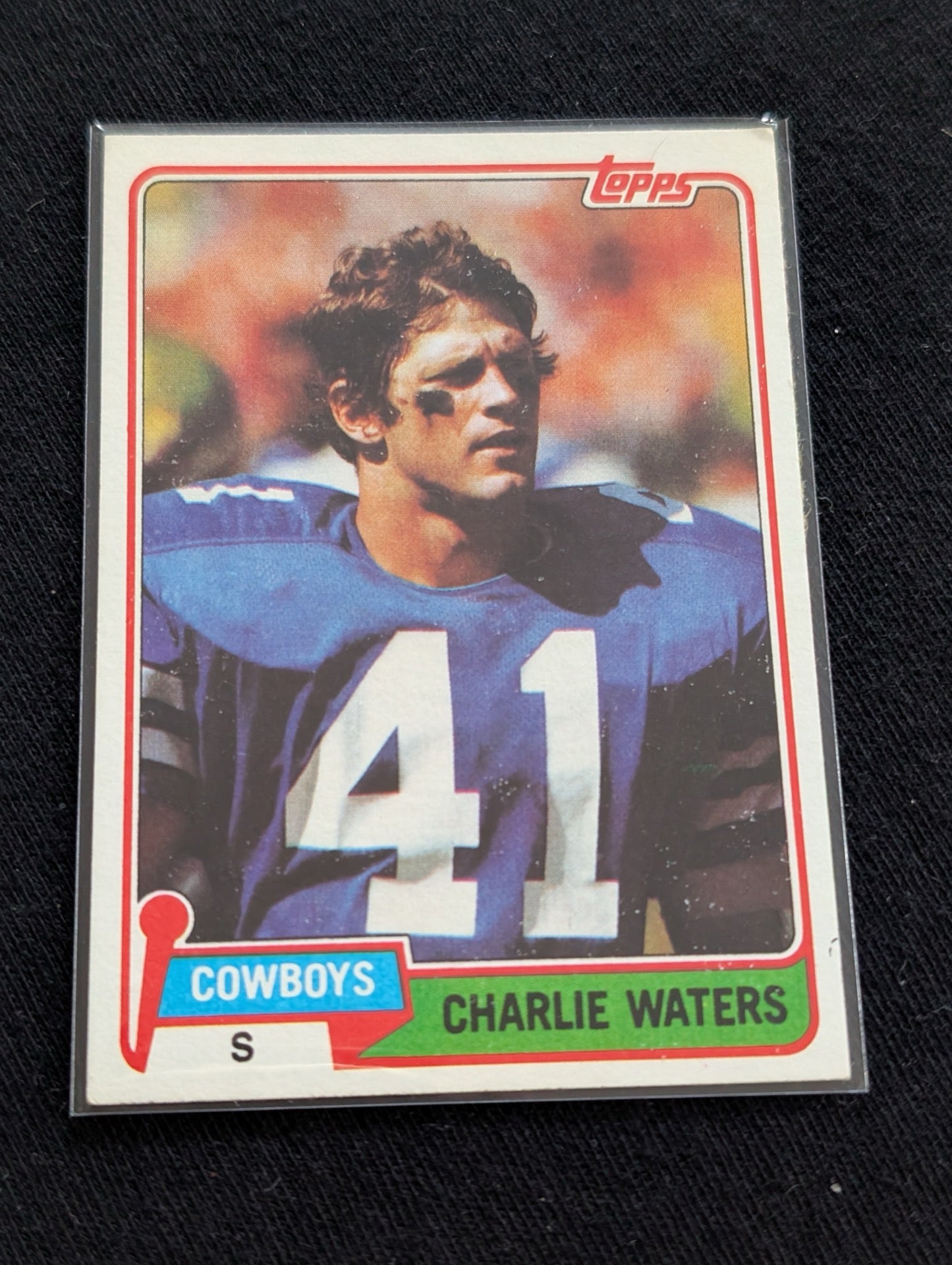 Charlie Waters 1978 & 1979 Topps Dallas Cowboys Lot (2) "Doomsday" DB