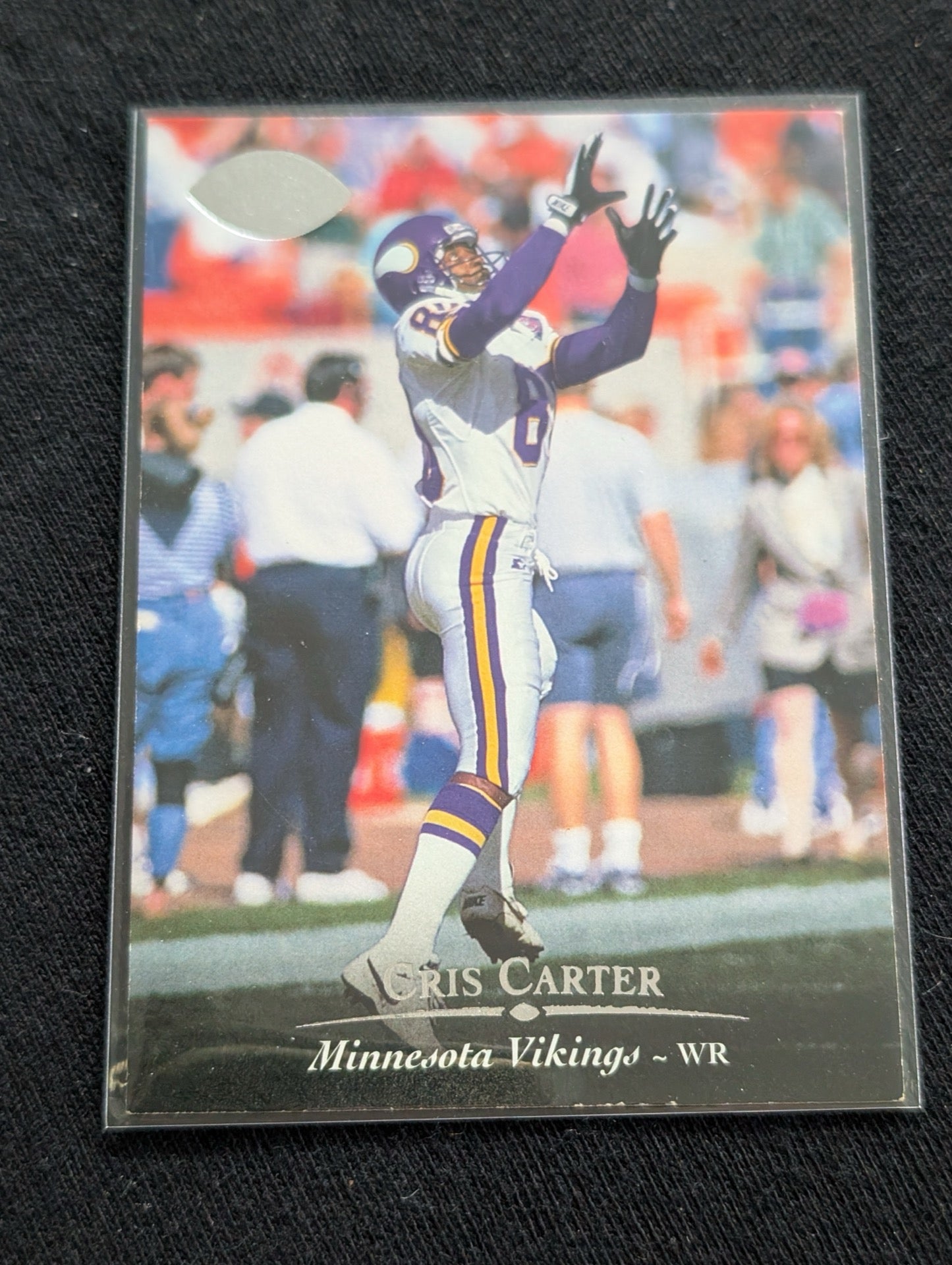 Cris Carter HOF Vikings Lot (4) 90s Cards Fleer Playoff Collector's Choice