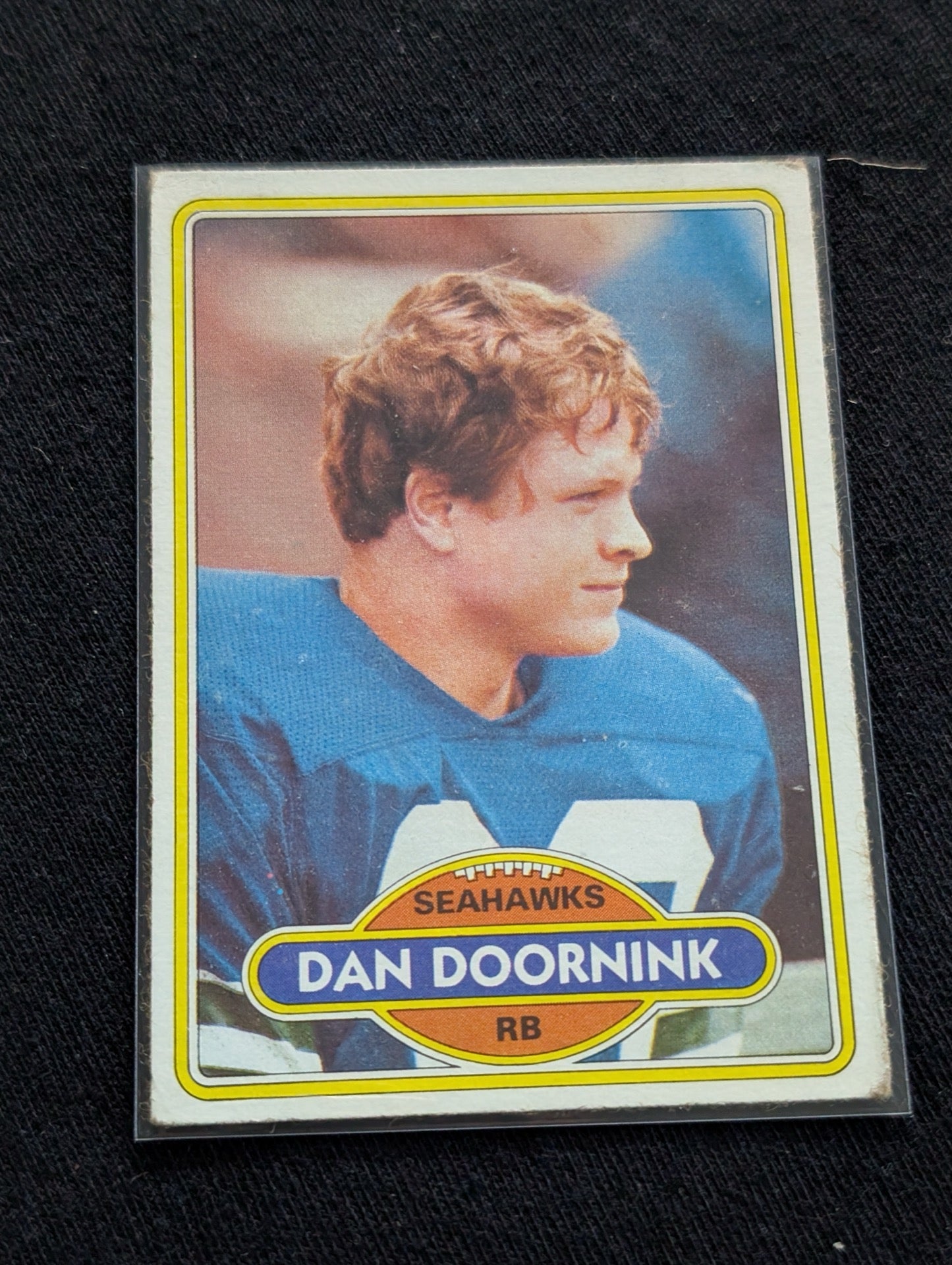 Dan Doornink Seattle Seahawks Lot (2) 1979 & 1980 Topps Vintage NFL
