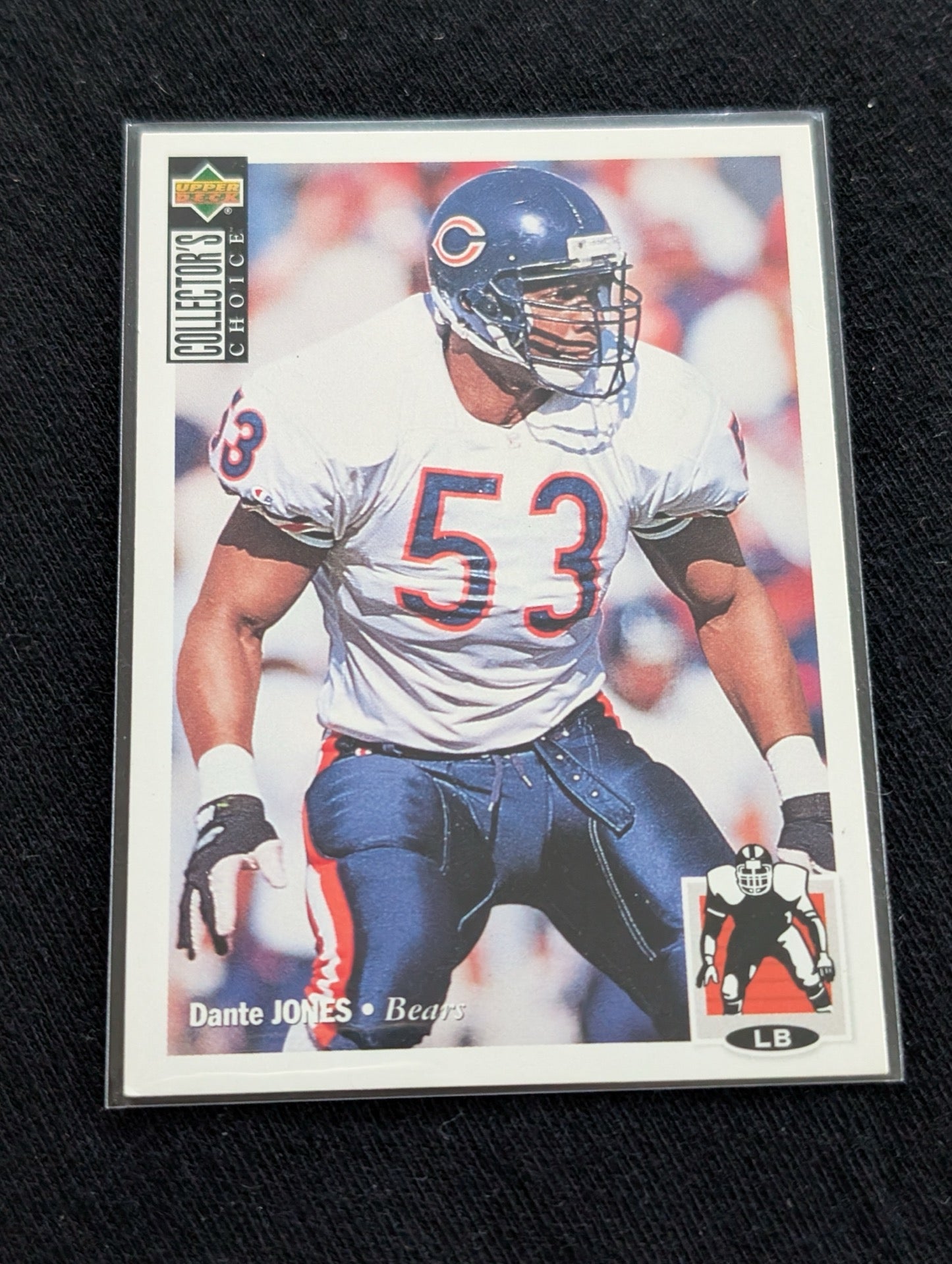 Dante Jones 1994 Collector's Choice + 1990 Action Packed MNF Card Lot (2)