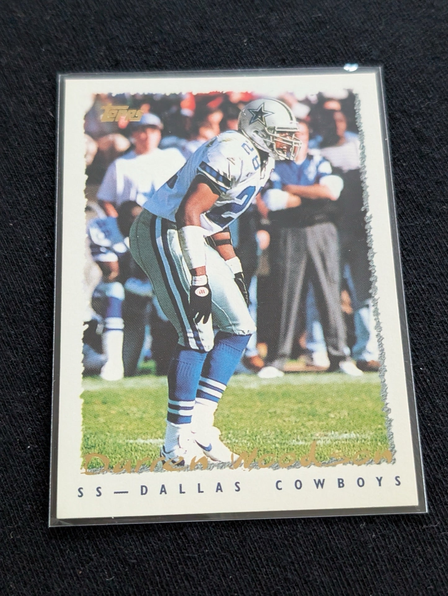 Darren Woodson HOF Cowboys Legend Card Lot (3) Collector's Choice 1994-96