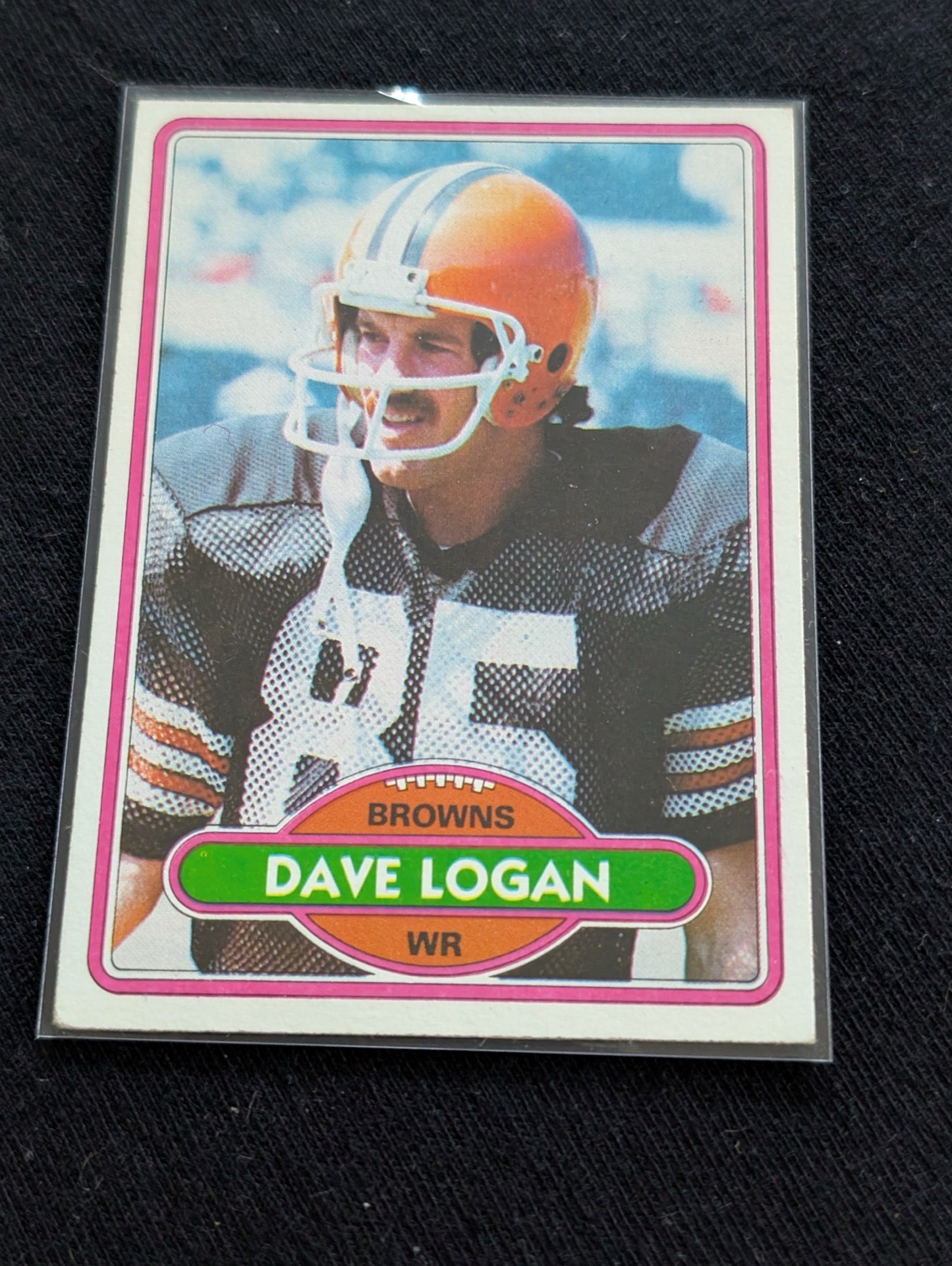 Dave Logan Cleveland Browns Vintage Topps Card Lot (2) "Kardiac Kids"