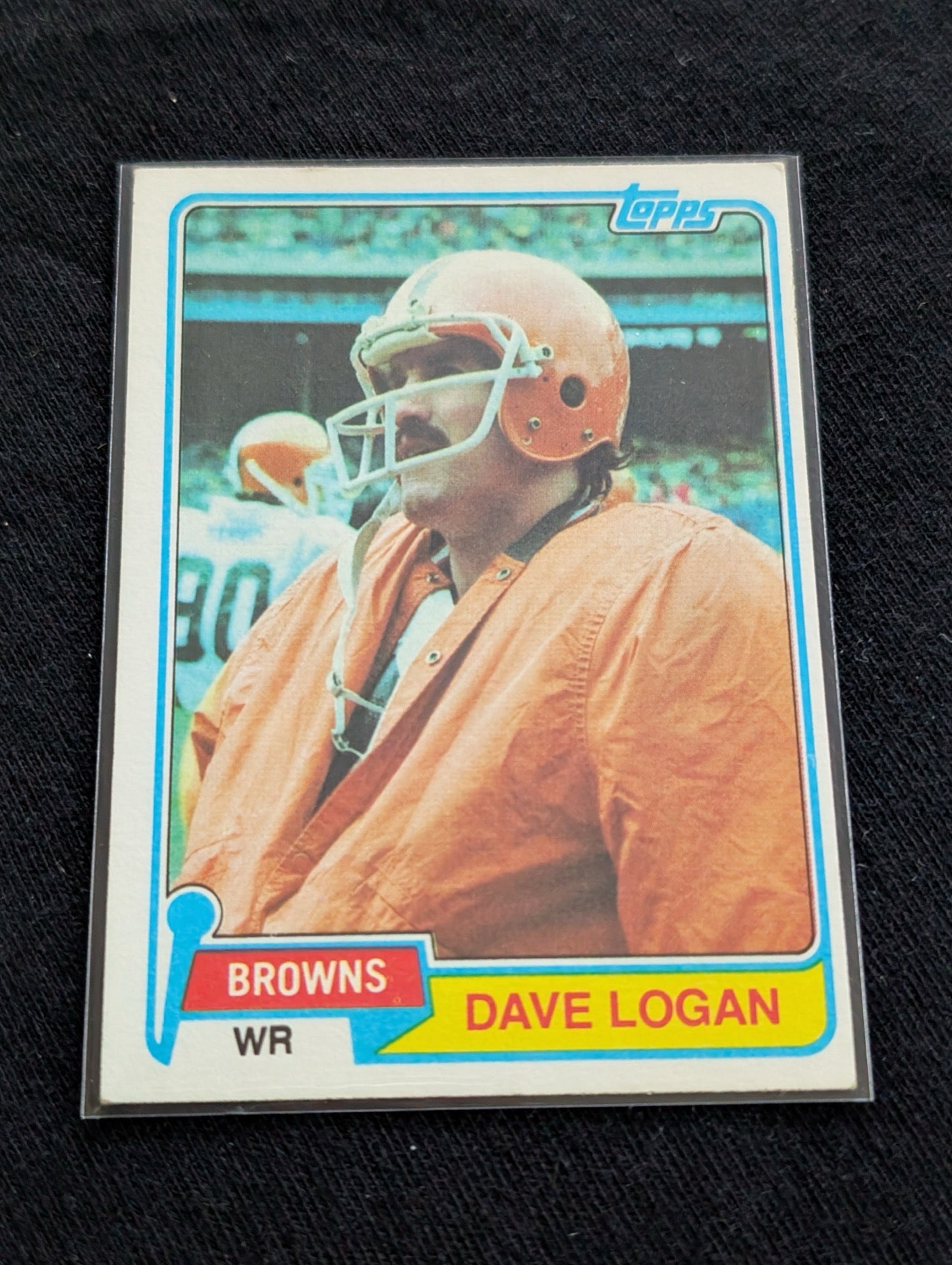 Dave Logan Cleveland Browns Vintage Topps Card Lot (2) "Kardiac Kids"