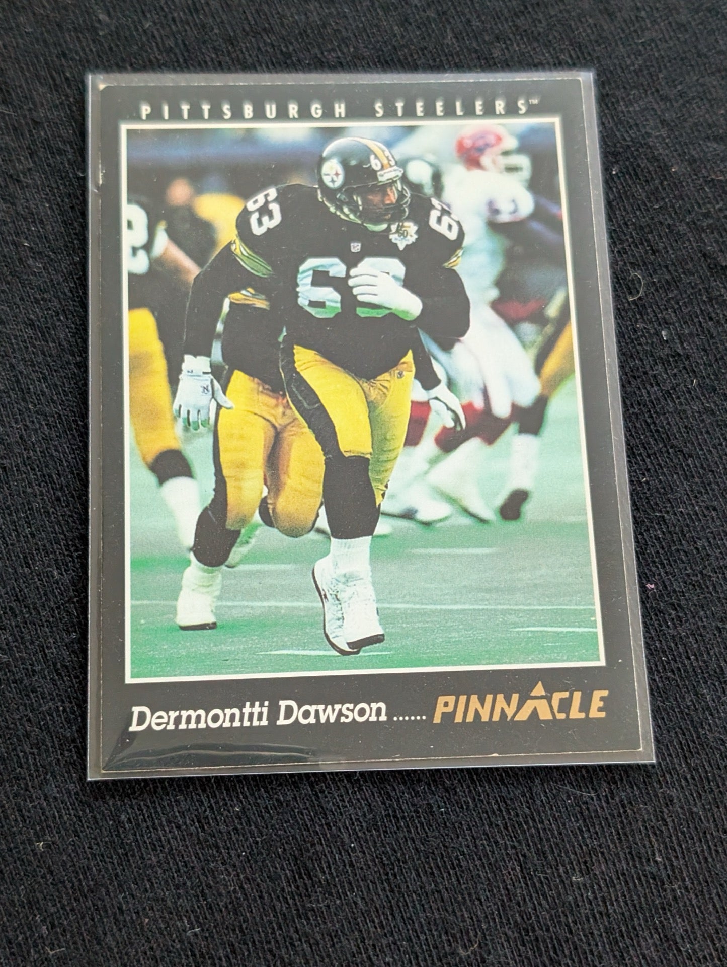 Dermontti Dawson HOF Steelers Center Legend Card Lot (7) Topps, Score, Pro Set