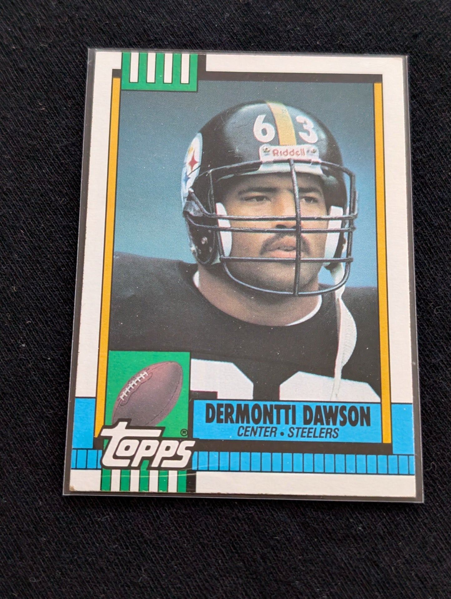 Dermontti Dawson HOF Steelers Center Legend Card Lot (7) Topps, Score, Pro Set
