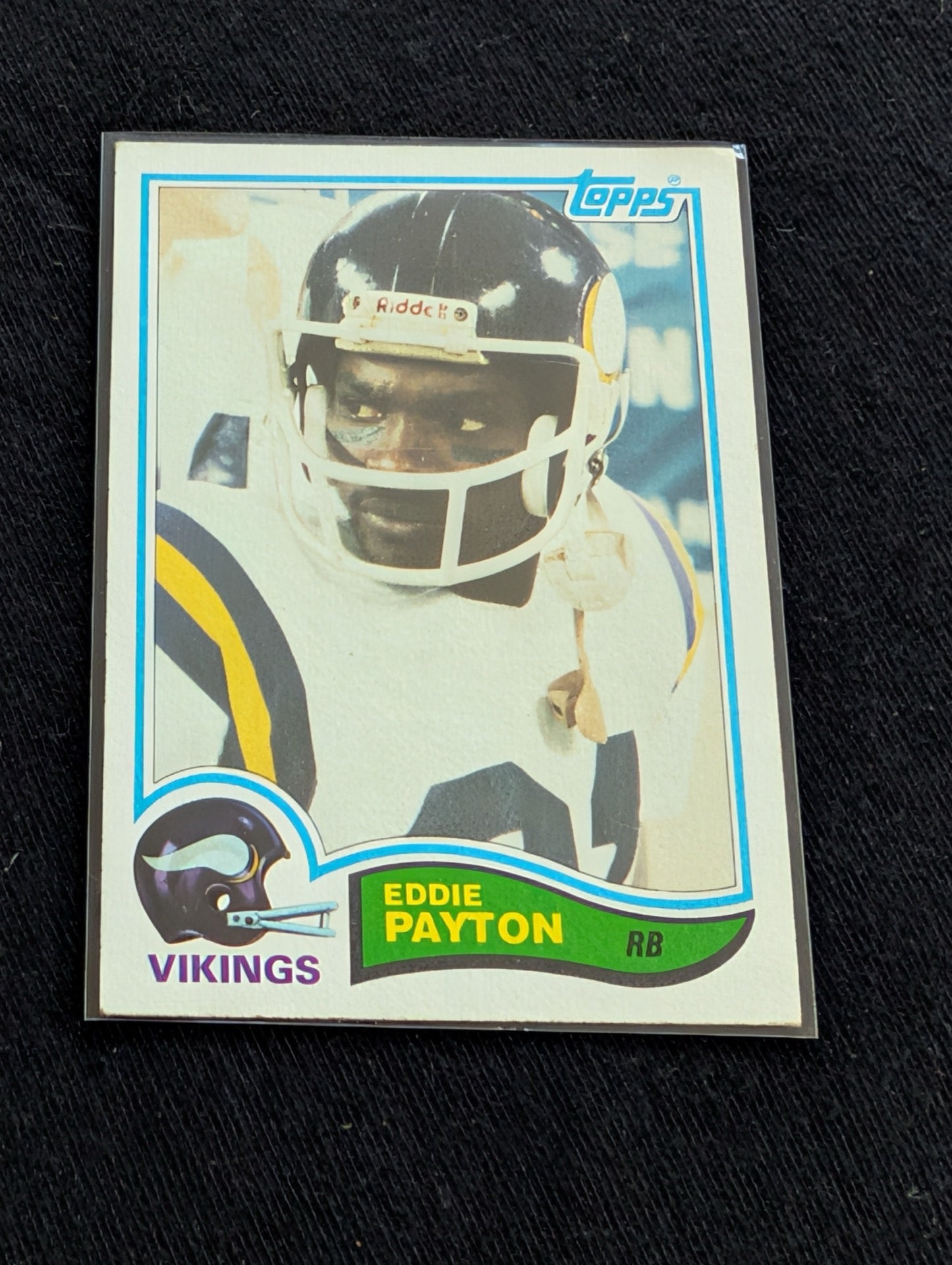 Eddie Payton Minnesota Vikings Vintage Topps Card Lot (2) 1980 1981