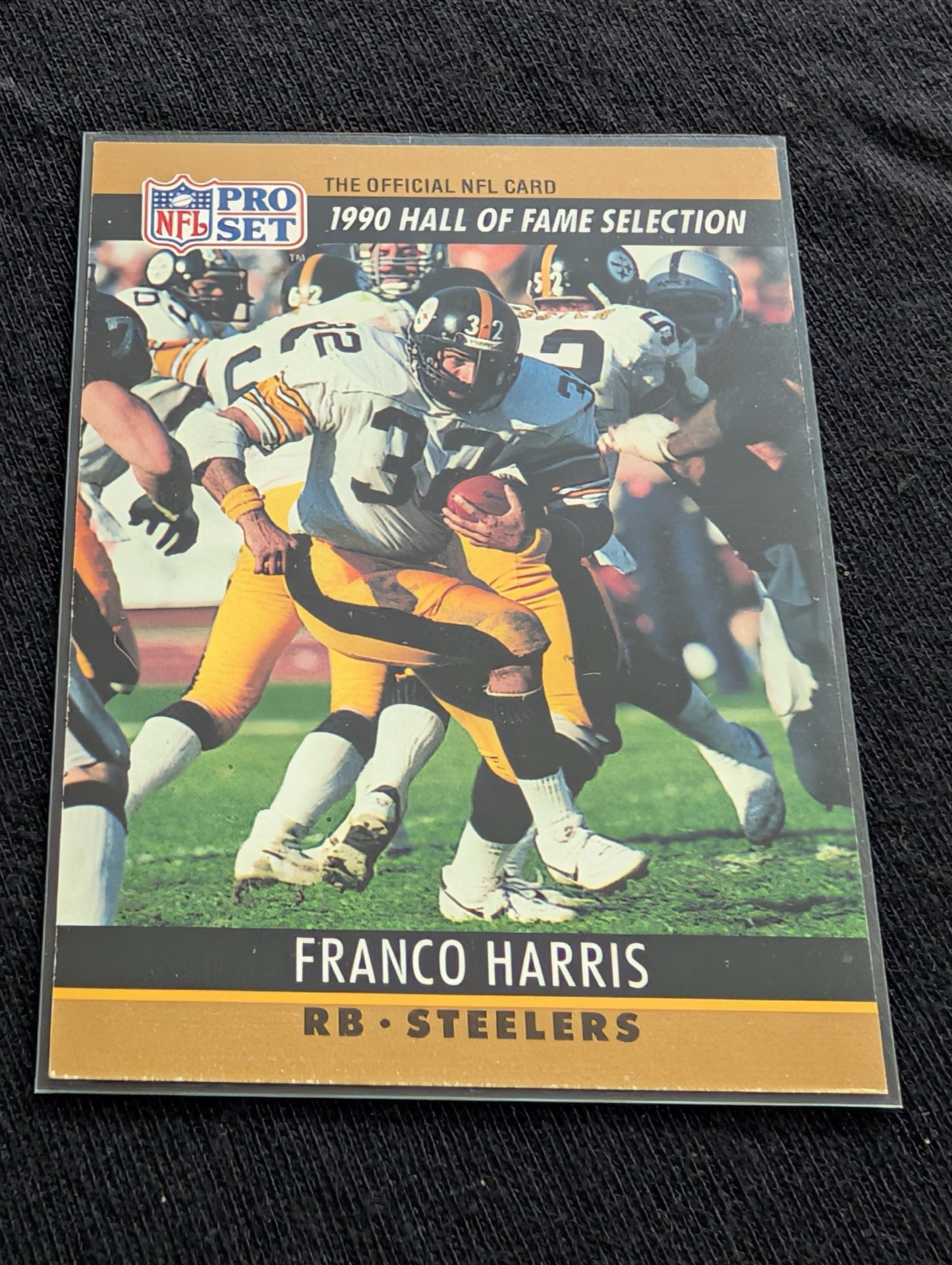 Franco Harris HOF Steelers Legend Card Lot (6) Topps, Score, Pro Set, Pro Line