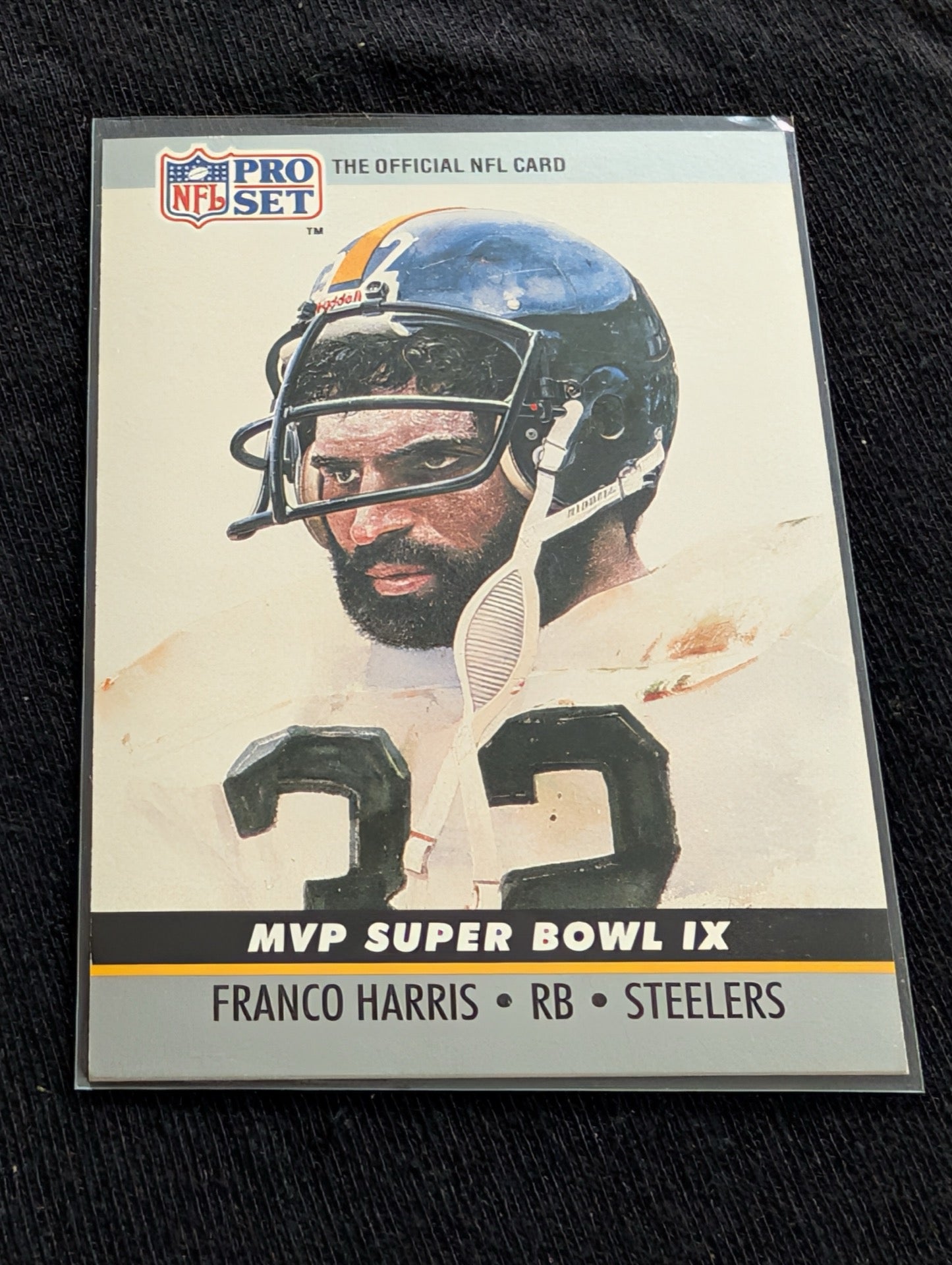 Franco Harris HOF Steelers Legend Card Lot (6) Topps, Score, Pro Set, Pro Line