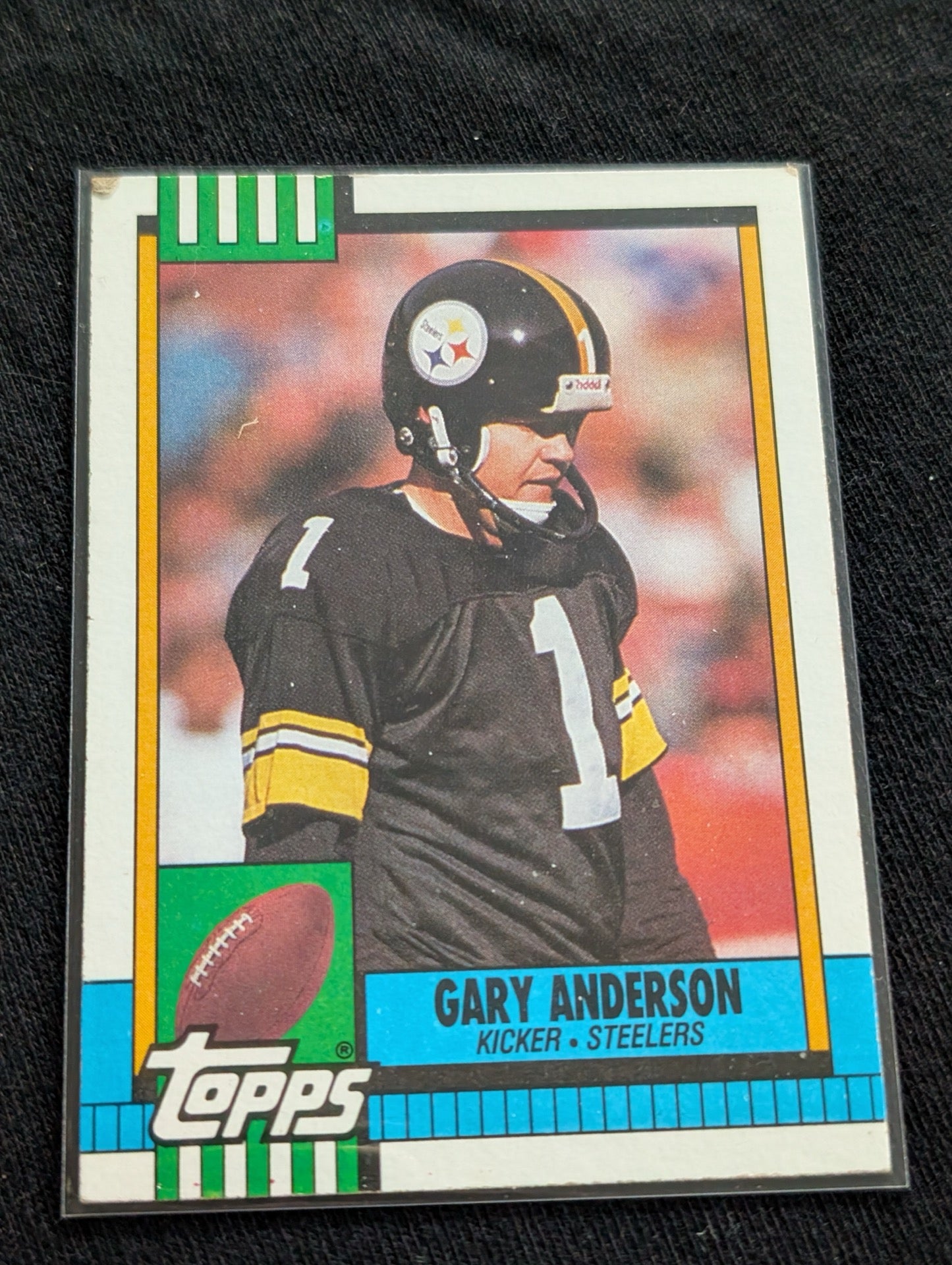 Gary Anderson Steelers All-Time Scorer Kicker Lot (9 Cards) Topps, Score, UD