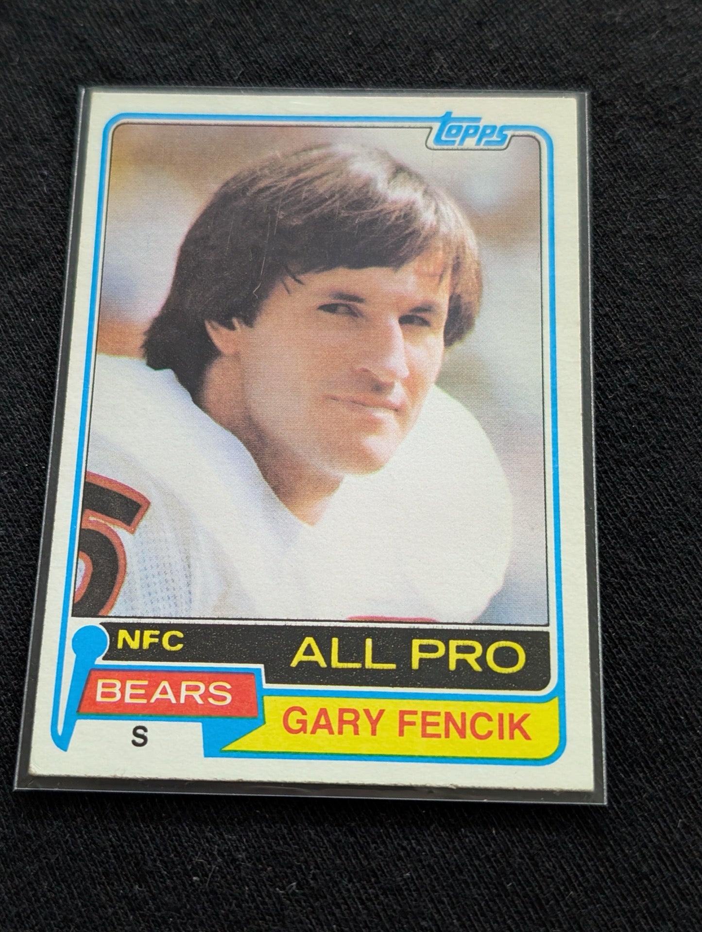Gary Fencik Chicago Bears '85 Legend Vintage All-Pro Lot (2) 1981 1982 Topps