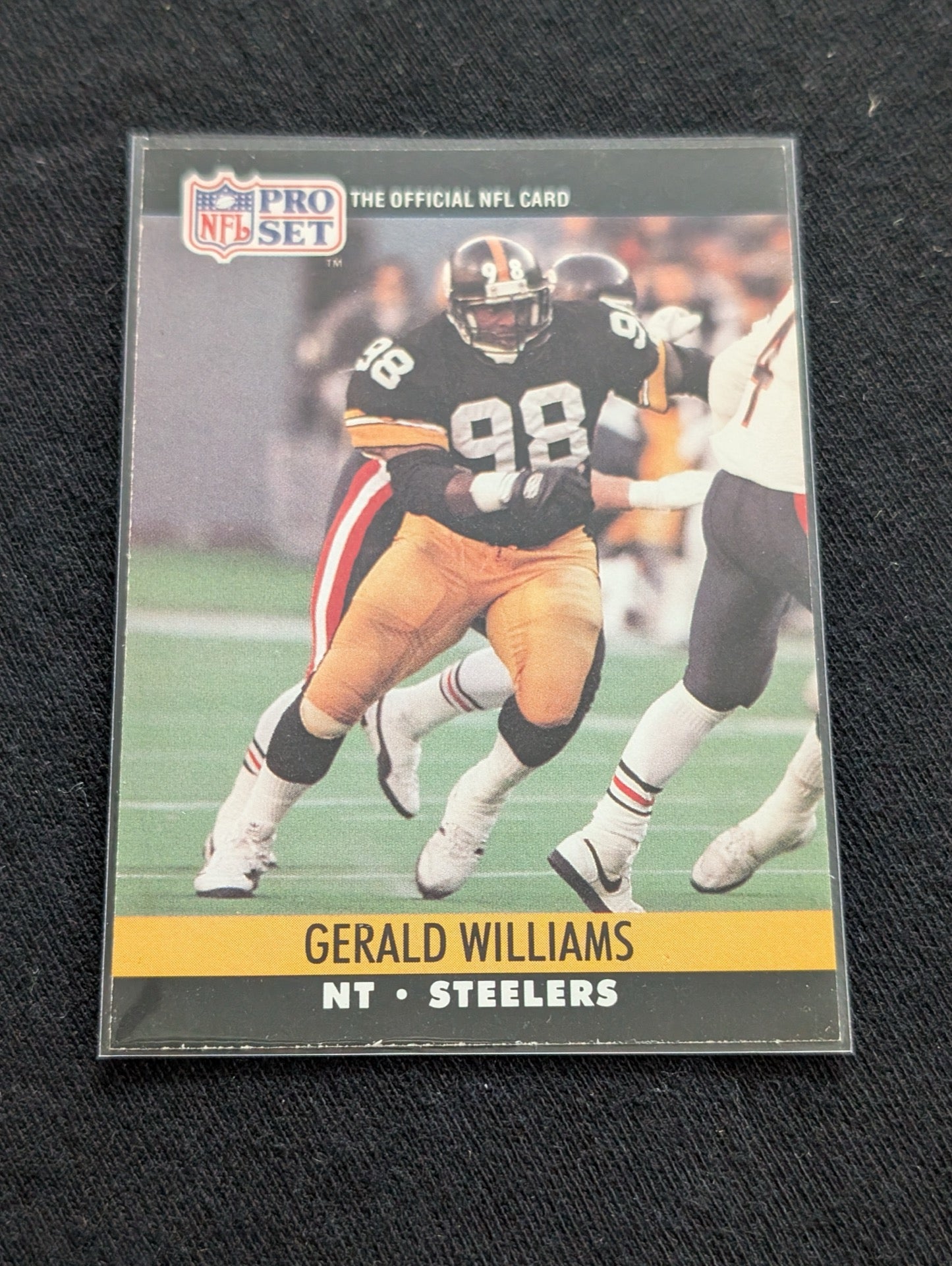 Gerald Williams Pittsburgh Steelers NT Player Lot (4) Pro Set, Topps, Pinnacle