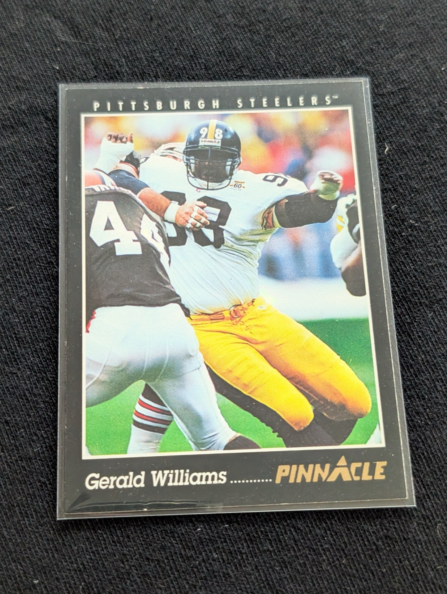 Gerald Williams Pittsburgh Steelers NT Player Lot (4) Pro Set, Topps, Pinnacle