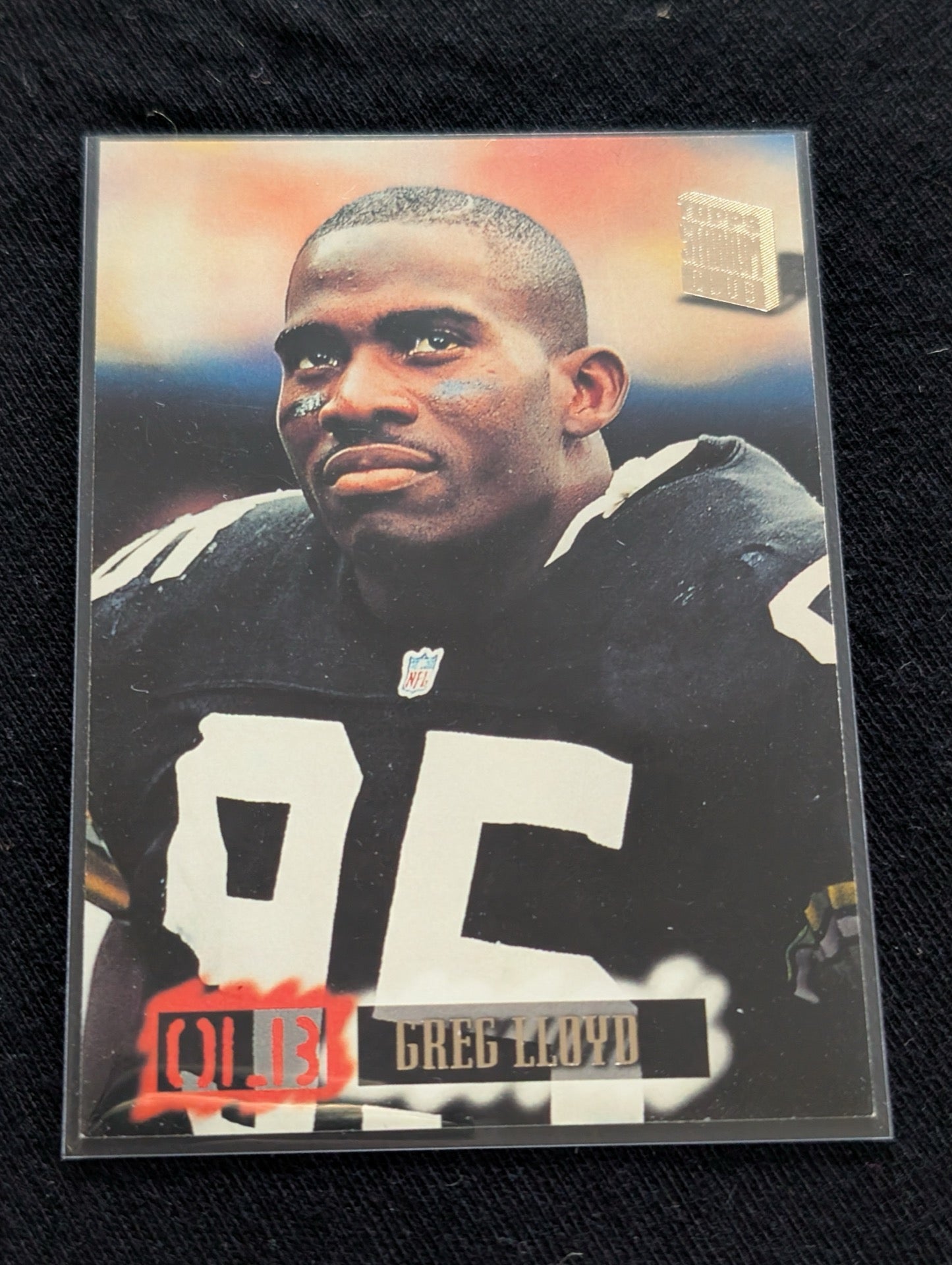 Greg Lloyd Steelers Legend LB Player Lot (11 Cards) Pro Bowl All-Pro