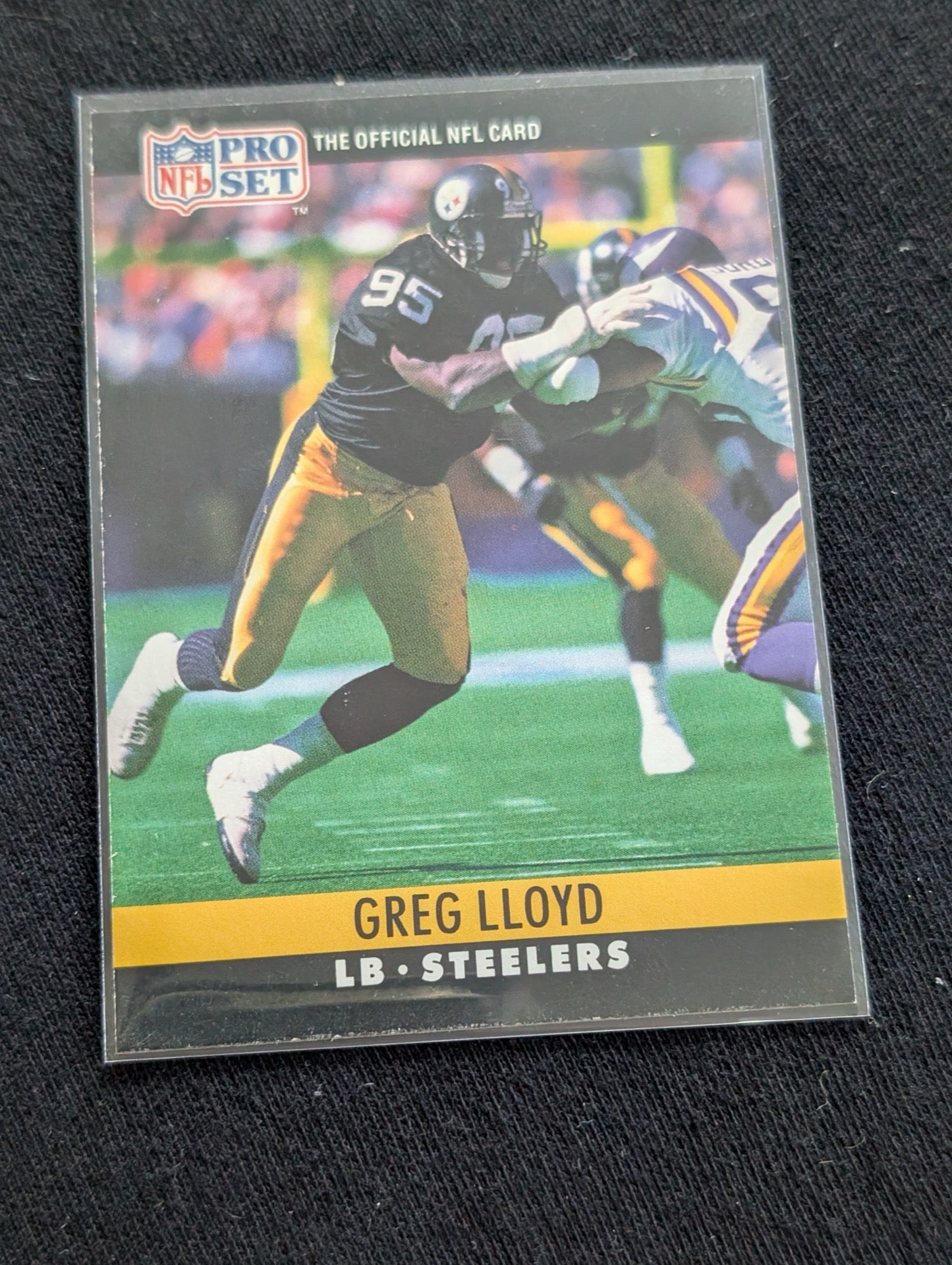 Greg Lloyd Steelers Legend LB Player Lot (11 Cards) Pro Bowl All-Pro