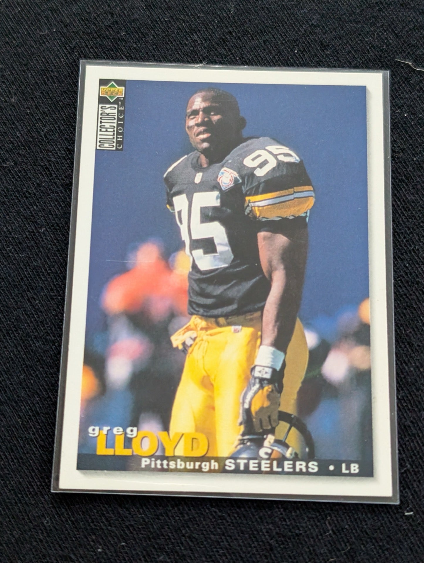 Greg Lloyd Steelers Legend LB Player Lot (11 Cards) Pro Bowl All-Pro