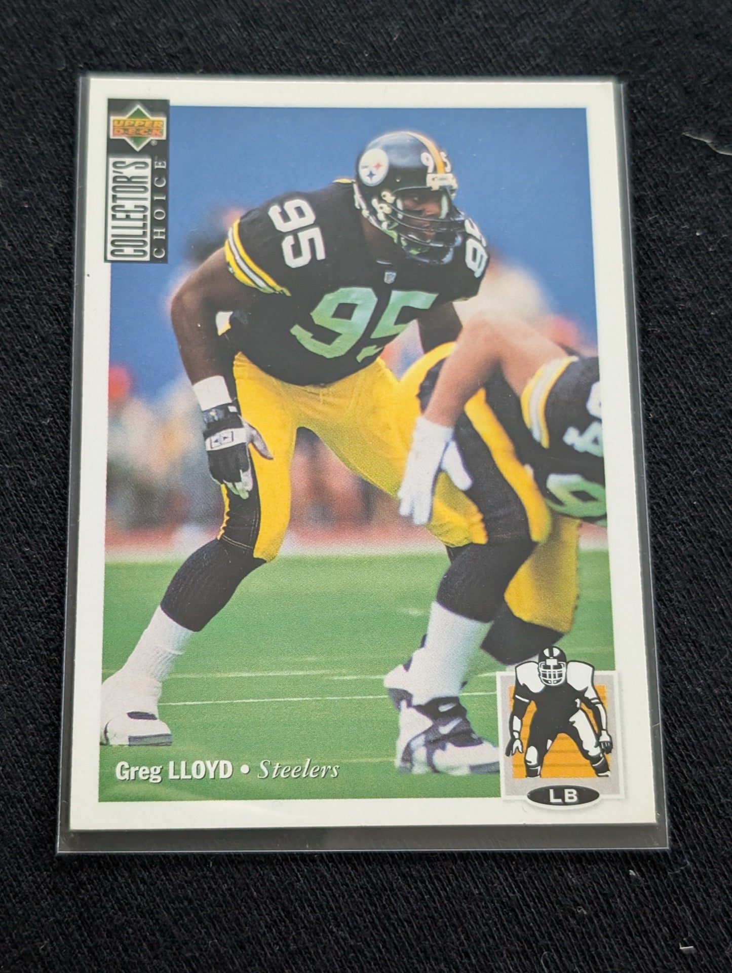 Greg Lloyd Steelers Legend LB Player Lot (11 Cards) Pro Bowl All-Pro