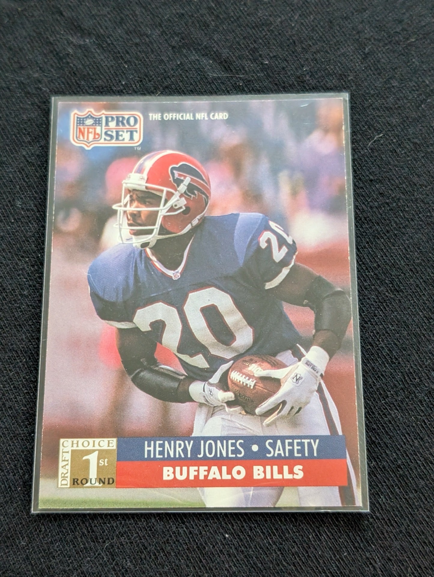 Henry Jones Buffalo Bills Safety Card Lot (2) 1991 Pro Set RC 1994 UD