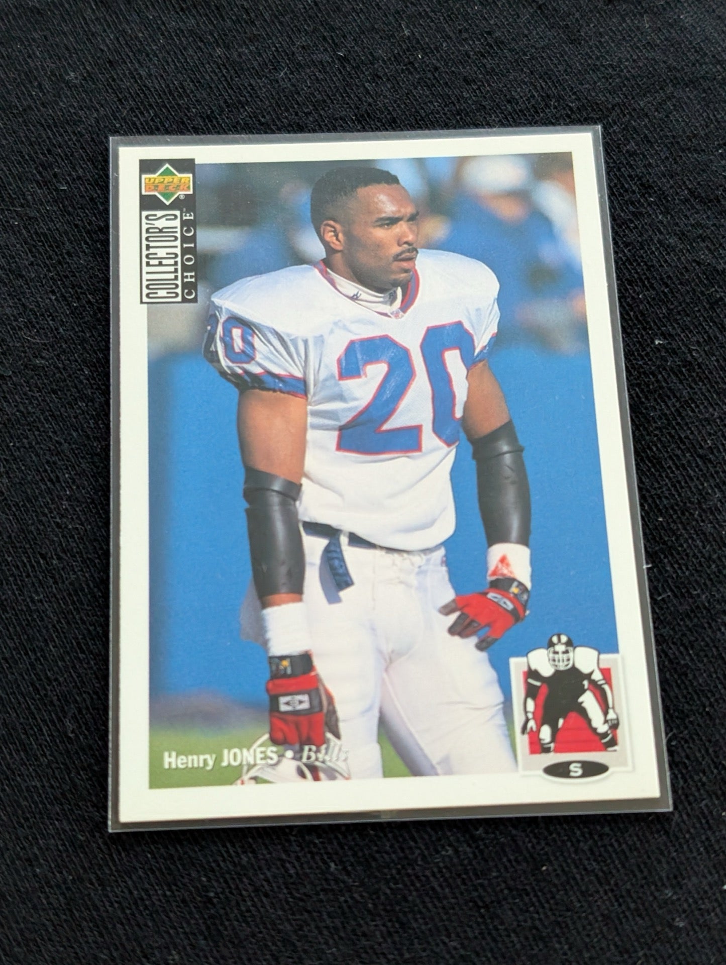 Henry Jones Buffalo Bills Safety Card Lot (2) 1991 Pro Set RC 1994 UD