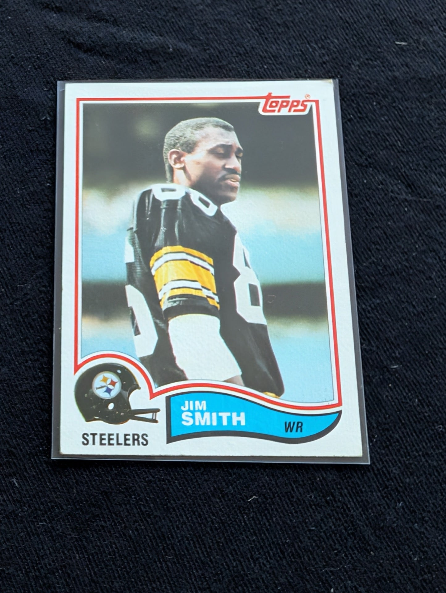 Jim Smith Steelers Vintage Topps Lot (3) 1980-1982 2x Super Bowl Champ