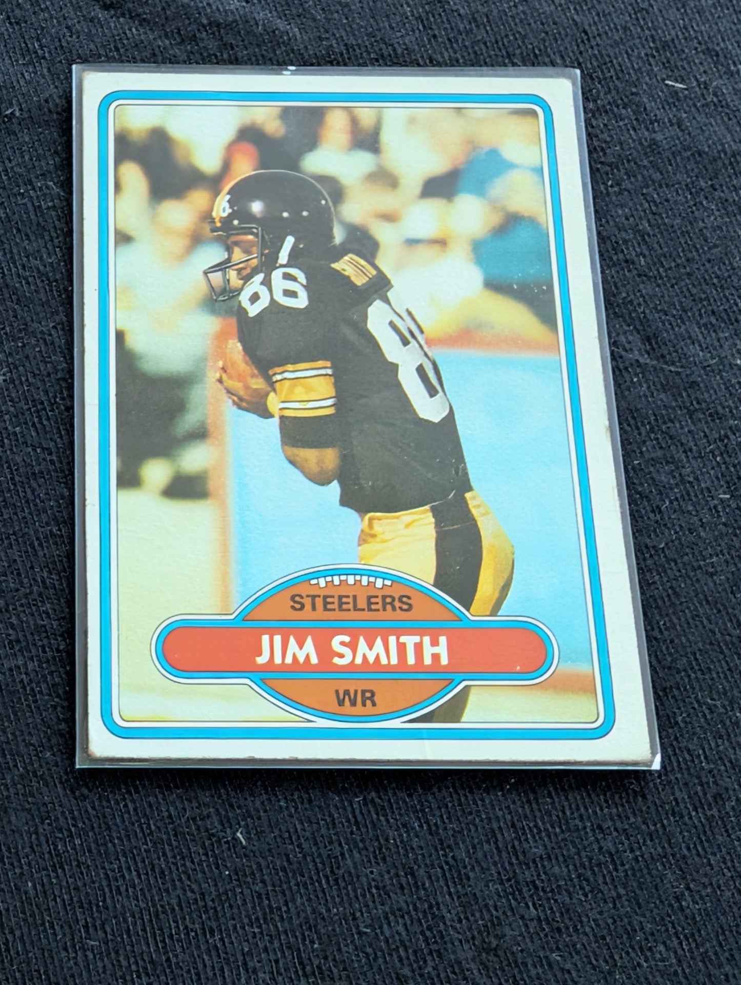 Jim Smith Steelers Vintage Topps Lot (3) 1980-1982 2x Super Bowl Champ